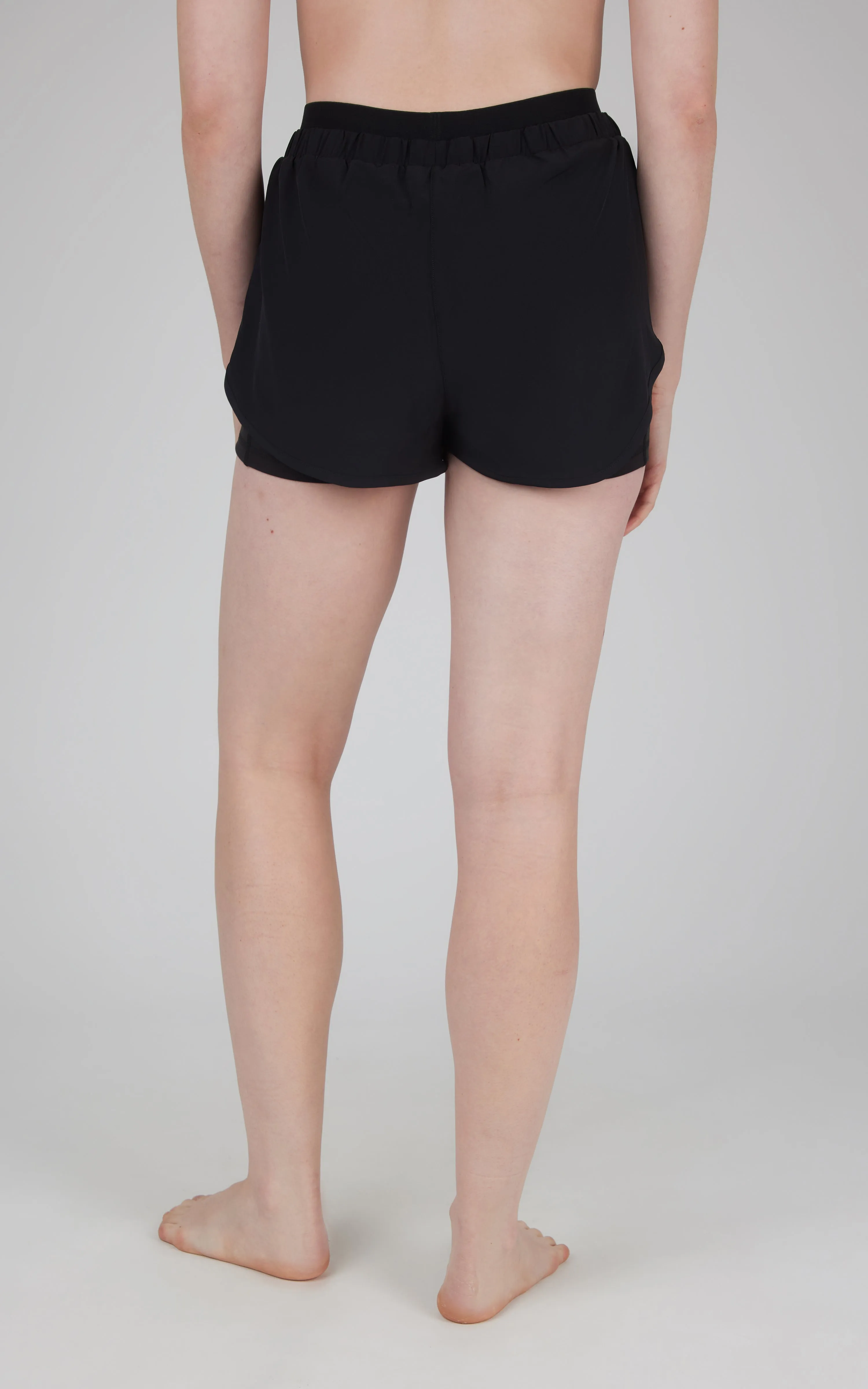 2 in 1 Novelty Waist Running Short