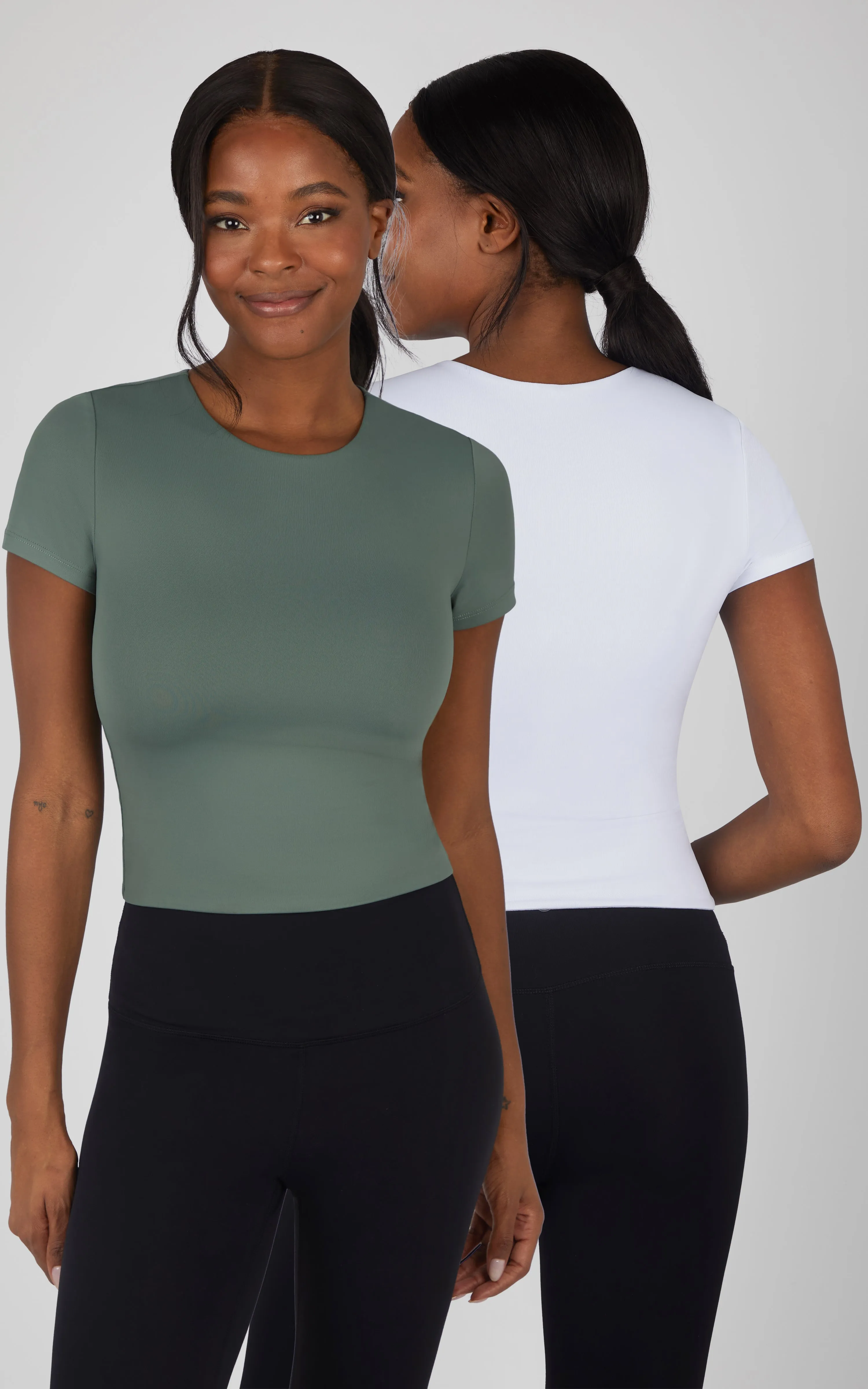 2 PK Crew Neck Tee
