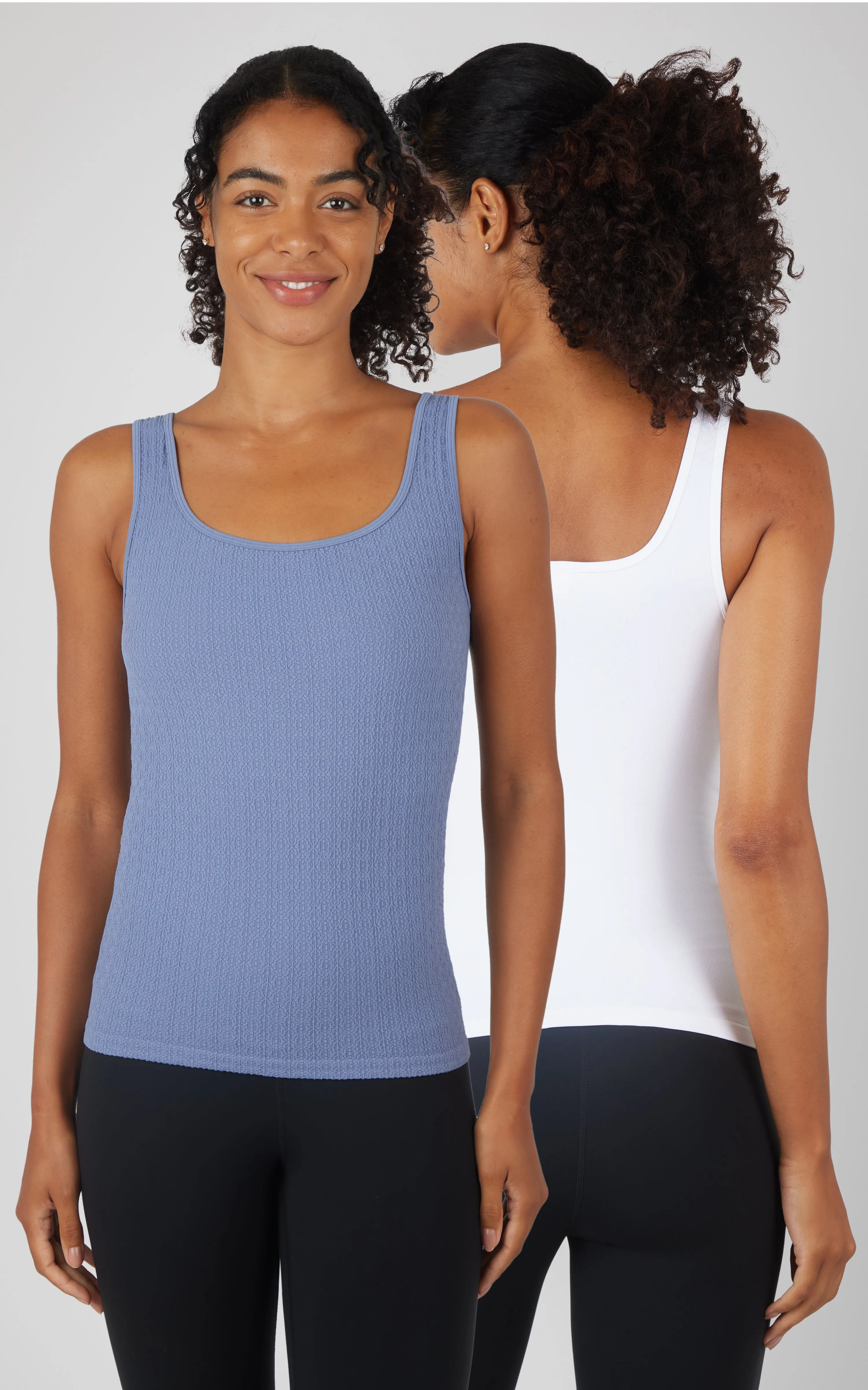 2 PK Square Neck Tank