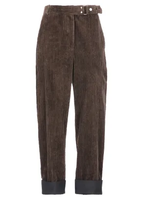 3.1 Phillip Lim Belted High-Waist Trousers