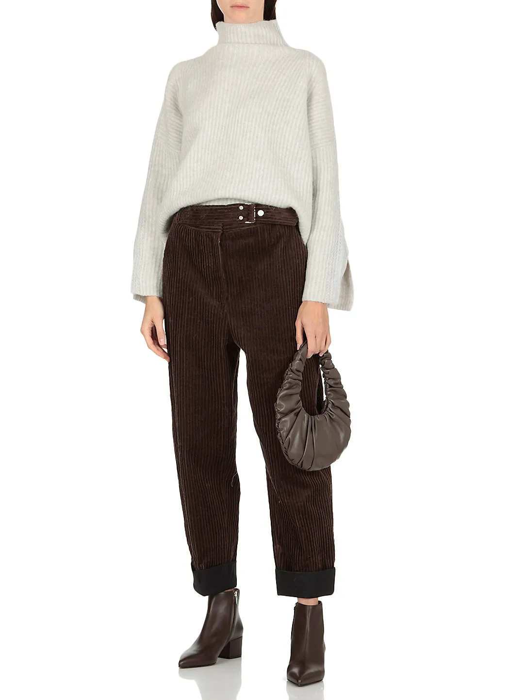3.1 Phillip Lim Belted High-Waist Trousers