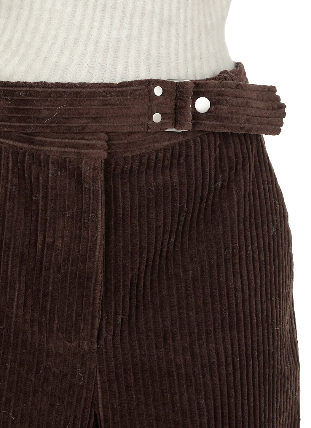 3.1 Phillip Lim Belted High-Waist Trousers