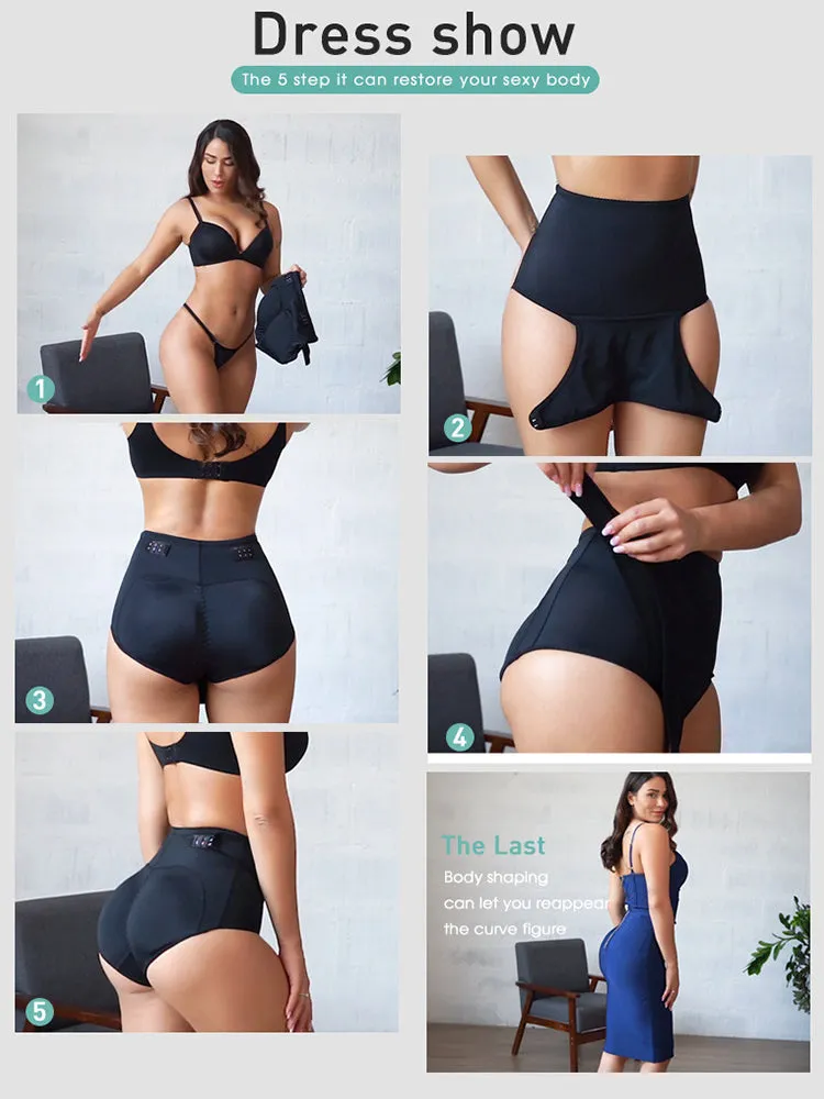 Adjustable Tummy Control High Waist Briefs Butt Lifter Shaper