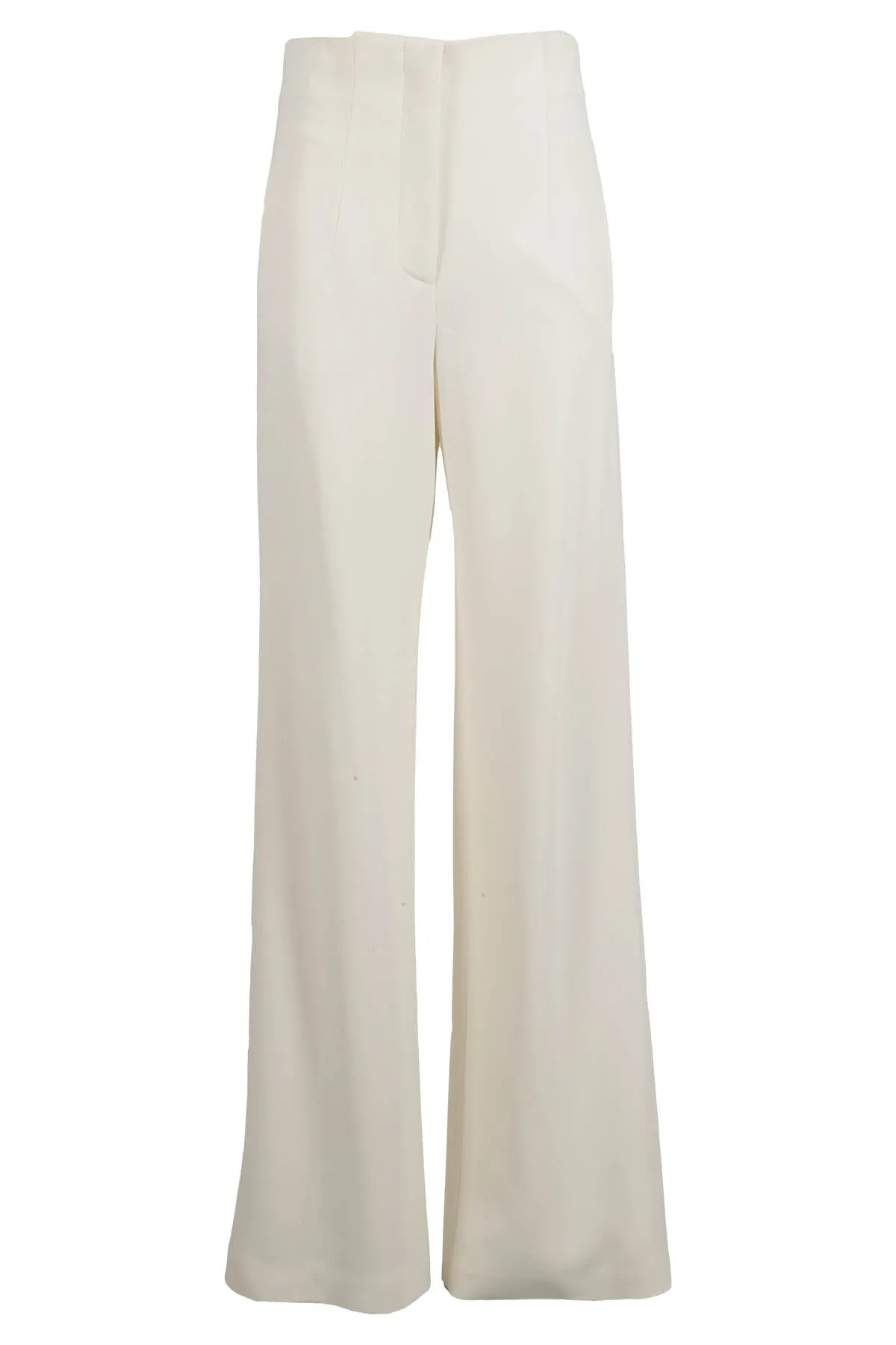 Alberta Ferretti High Waist Straight Leg Trousers