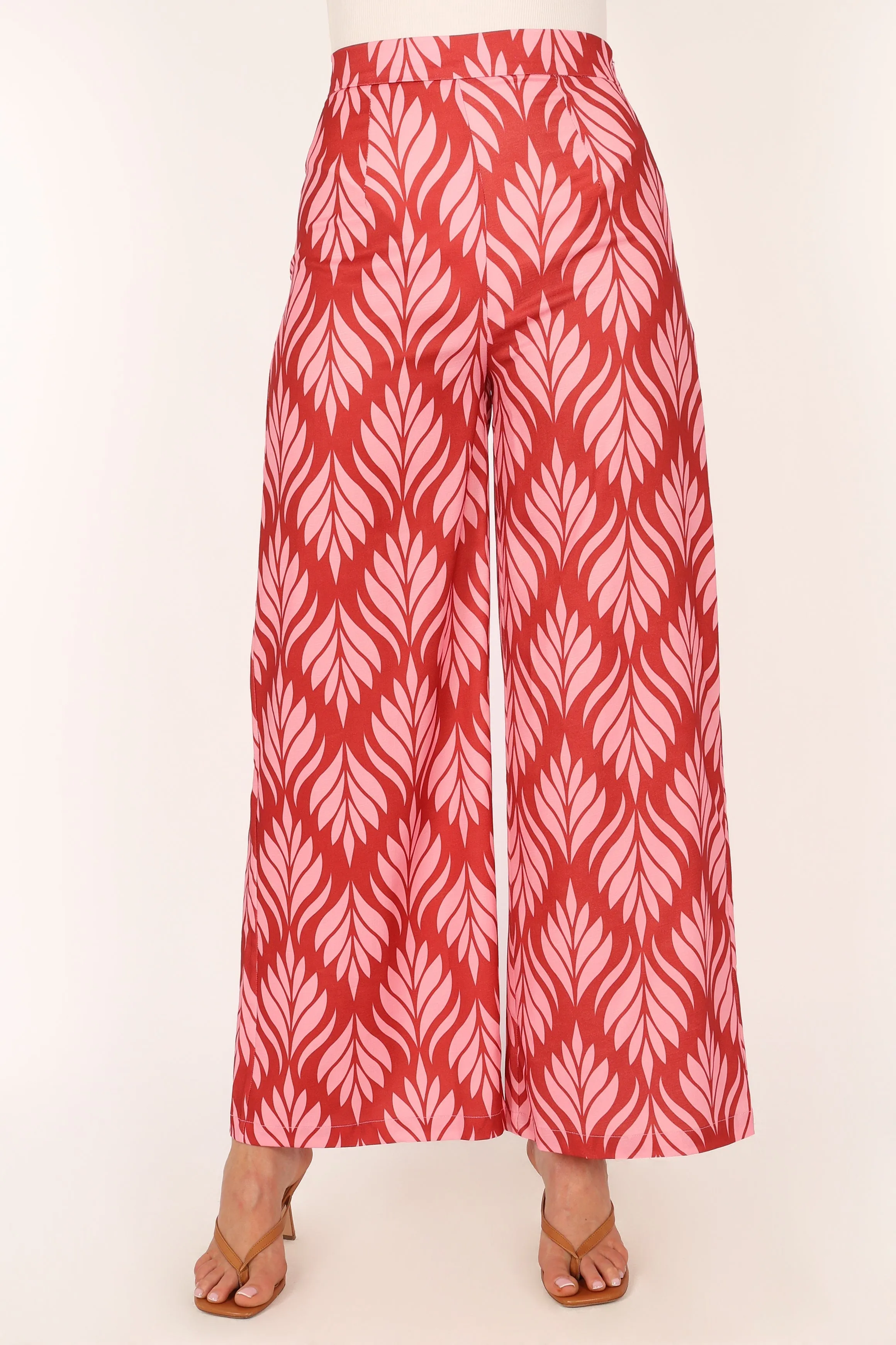 Alexia Wide Leg Pants - Pink