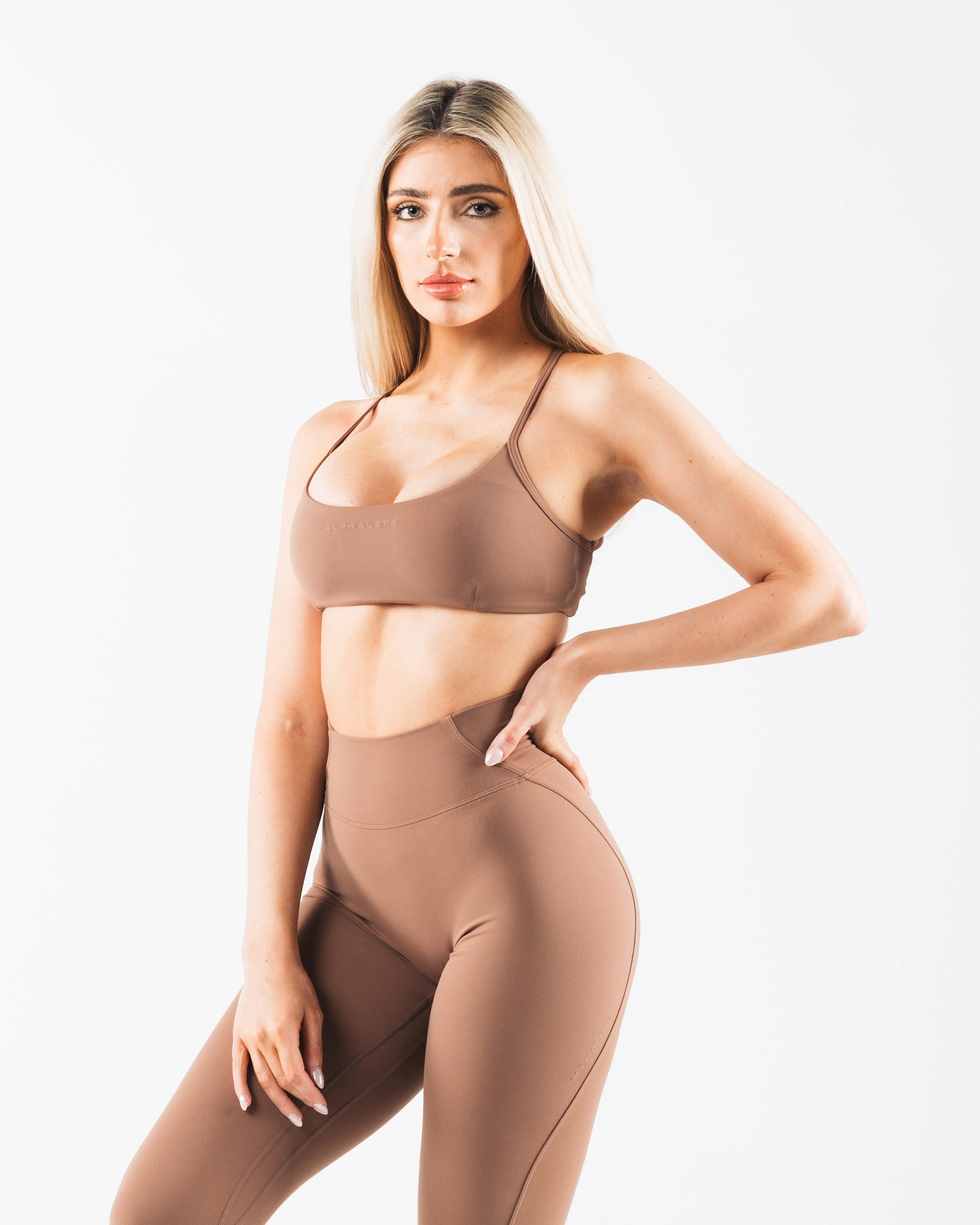 Aura 3 Strap Bra - Oak