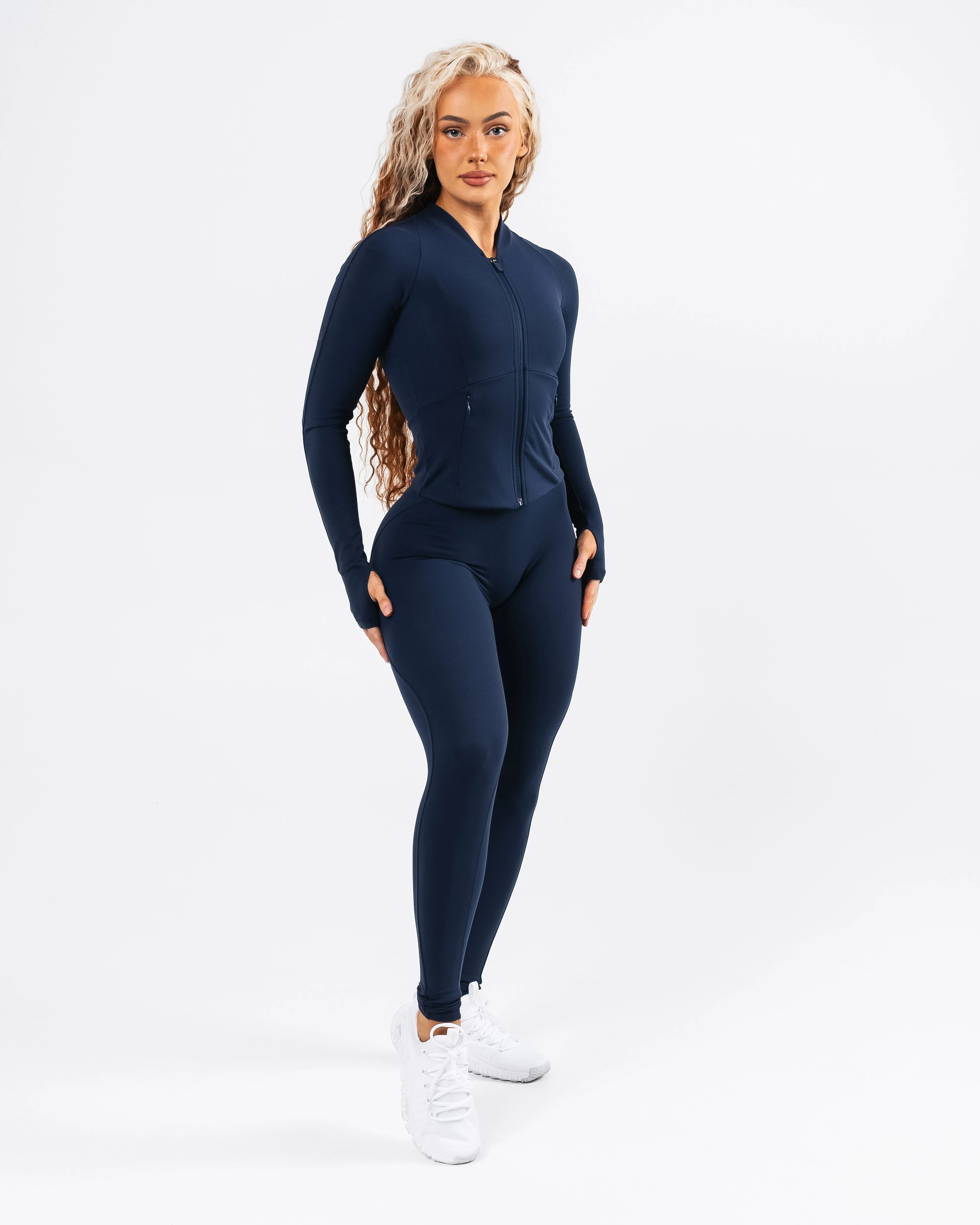 Aura Sculpt Jacket - Anchor