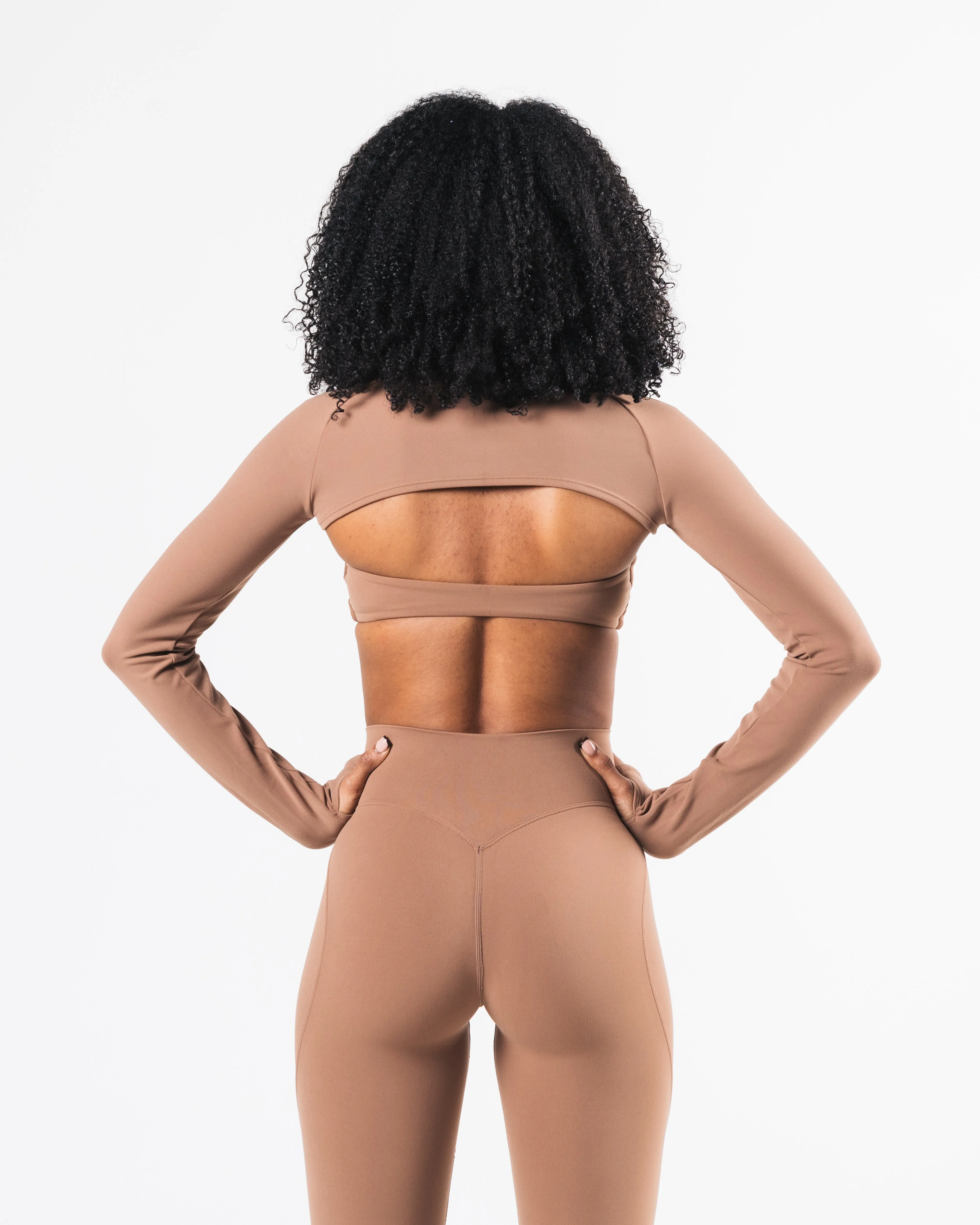 Aura Shrug LS - Oak