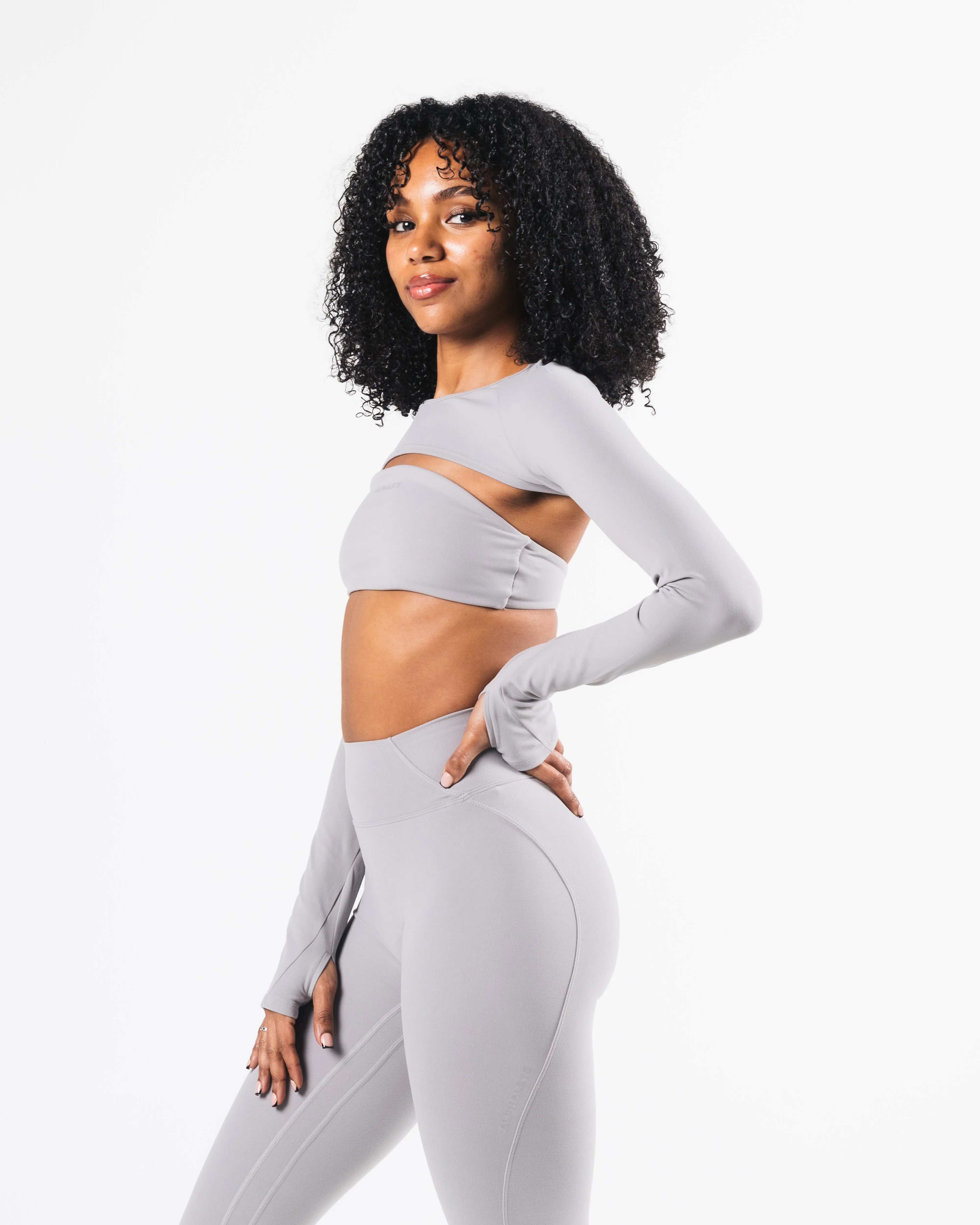Aura Shrug LS - Smoke