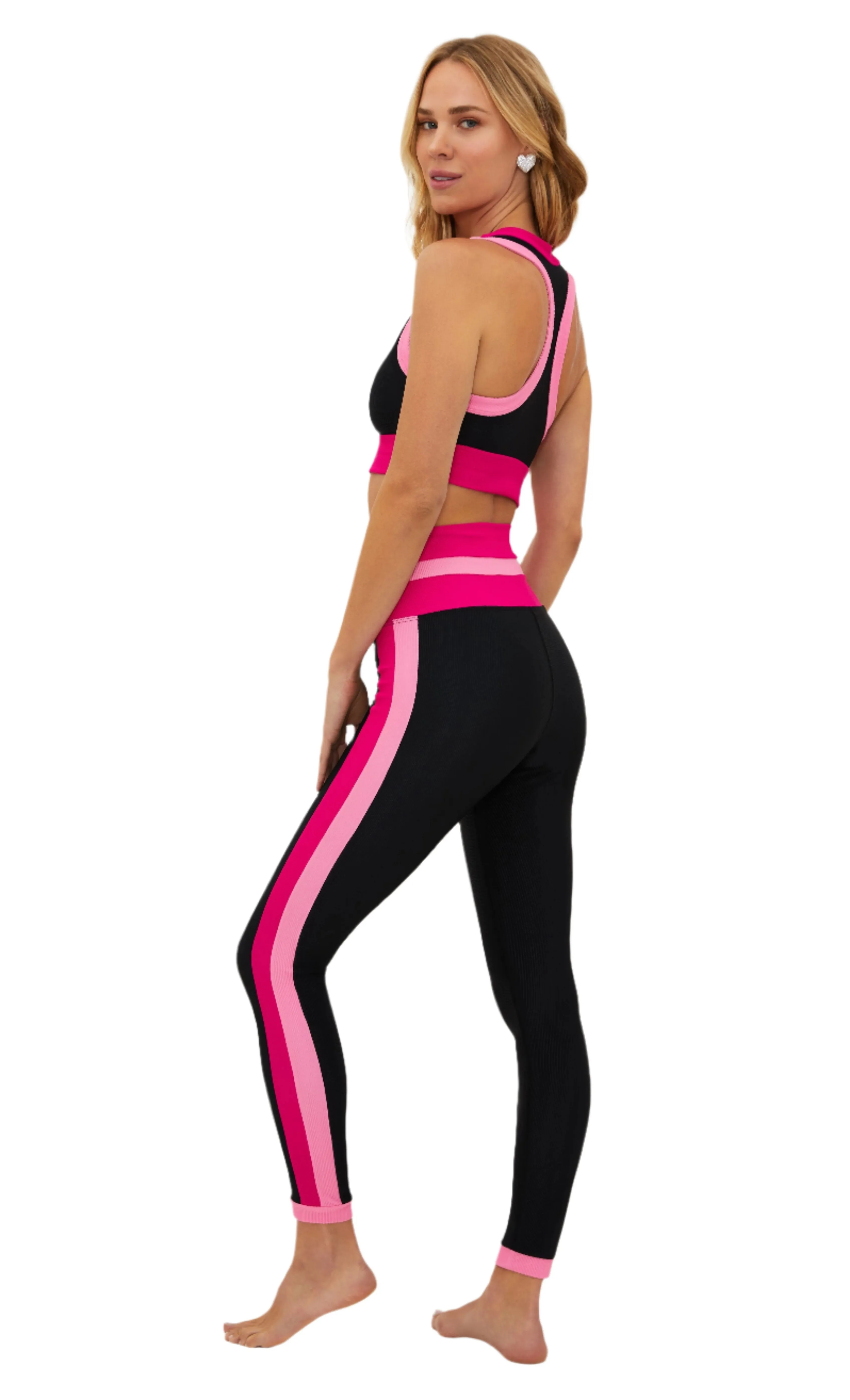 Beach Riot Melinda Legging Color Block Amour