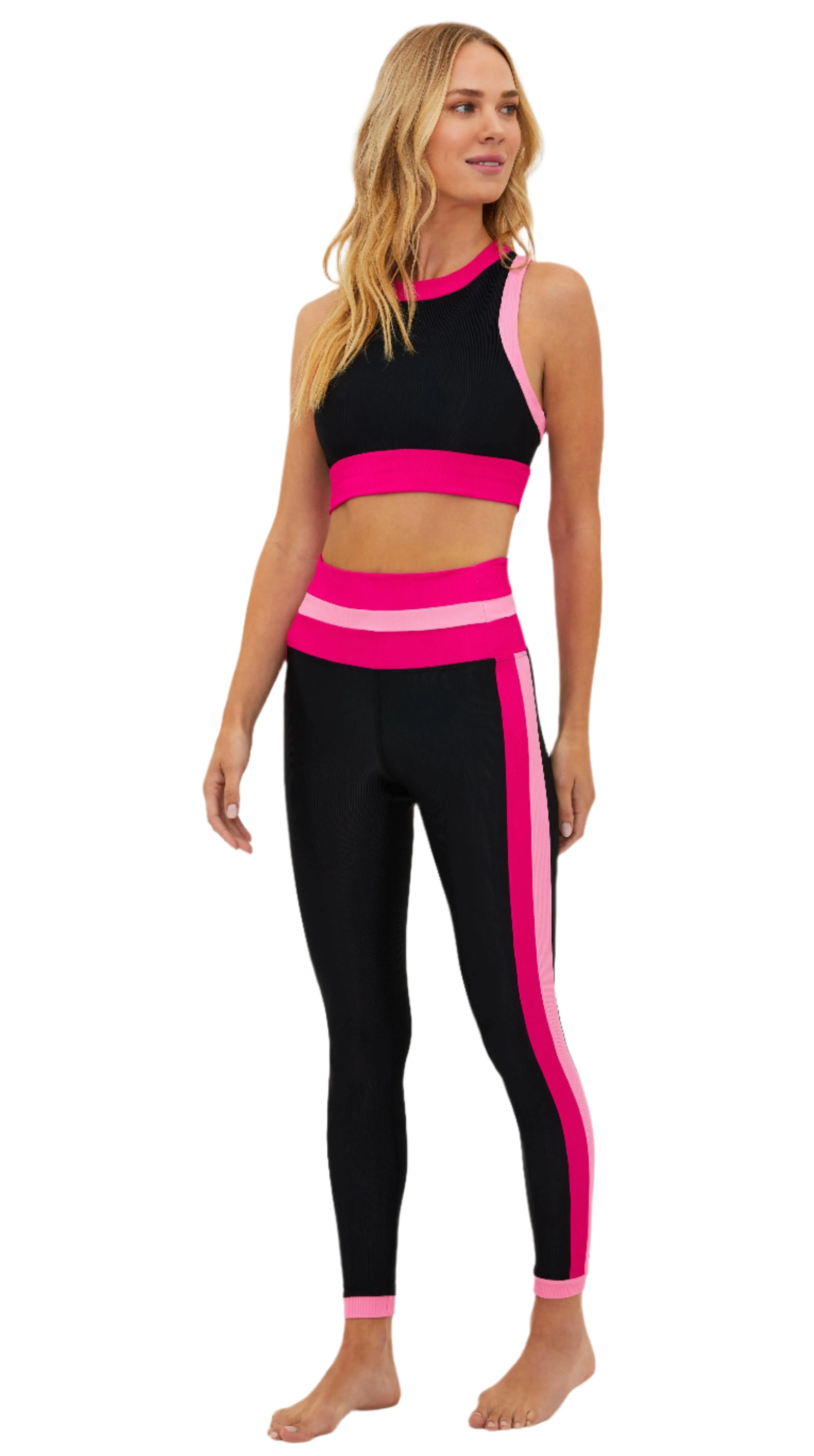 Beach Riot Melinda Legging Color Block Amour