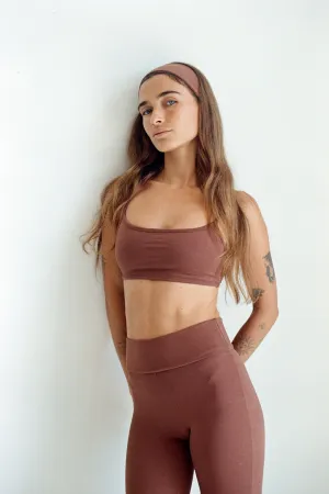Bella Bamboo Crop Chocolate