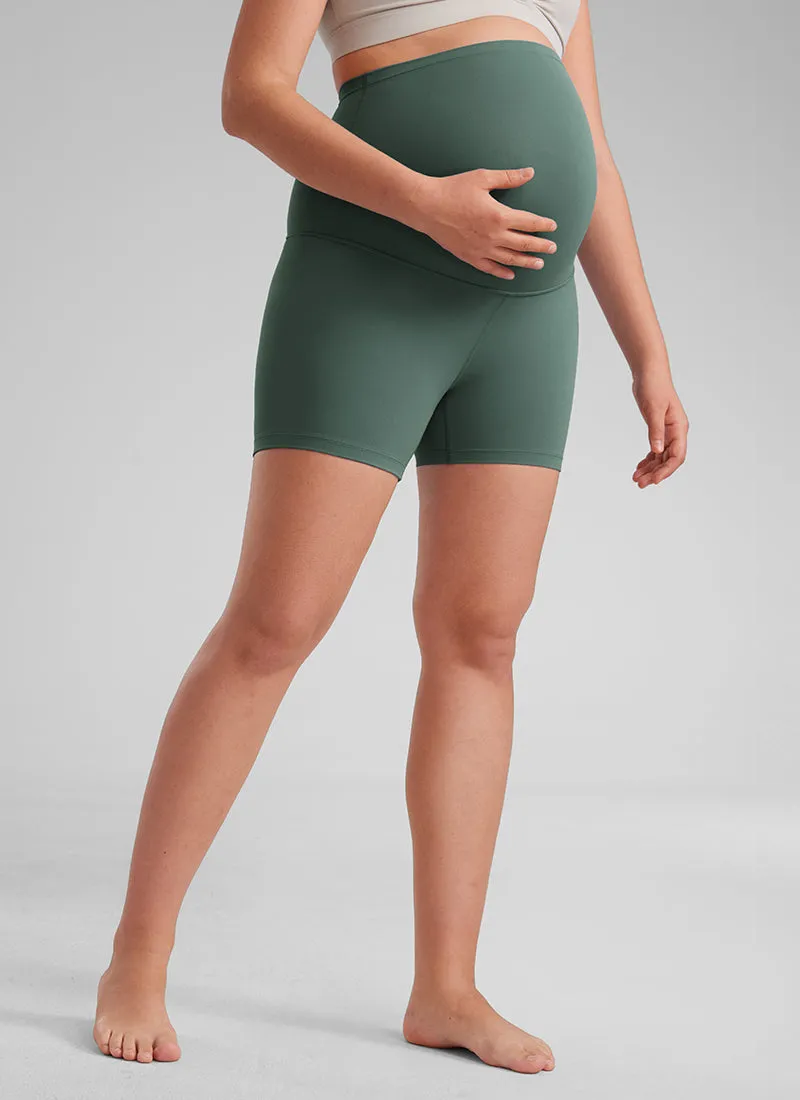 Butterluxe Maternity Shorts 4''- Super High Waist