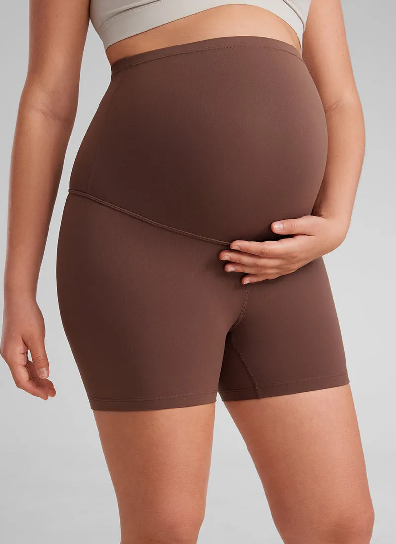 Butterluxe Maternity Shorts 4''- Super High Waist