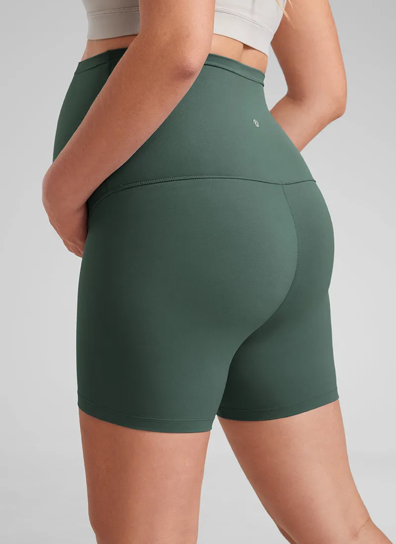 Butterluxe Maternity Shorts 4''- Super High Waist