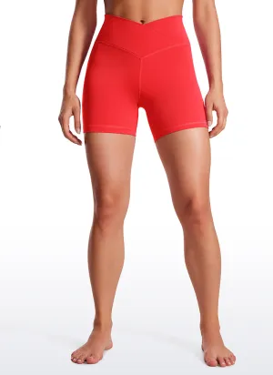 Butterluxe Shorts 5"- V Cross Waist