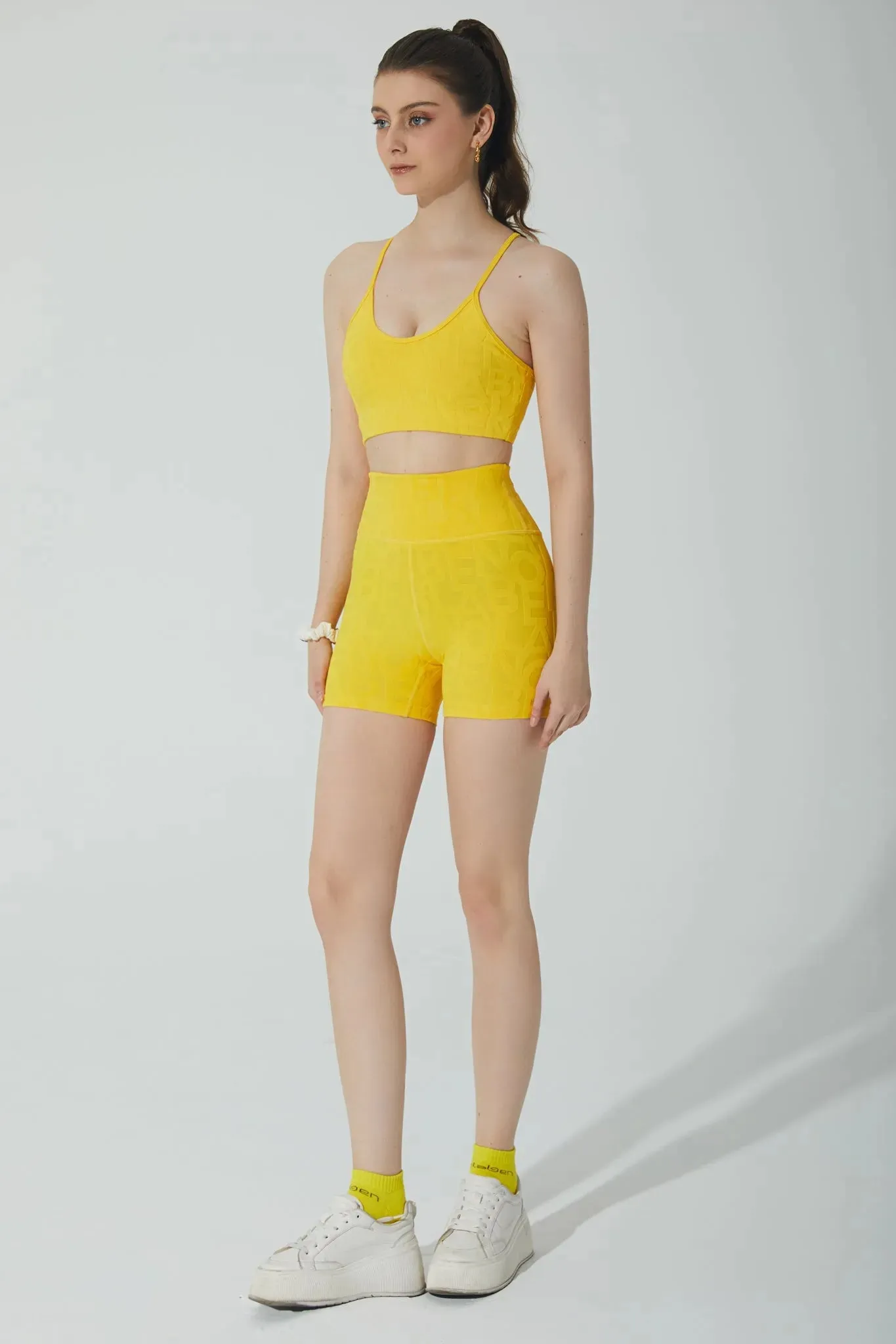 Classic Renée 3D Shorts 5” - Gamboge