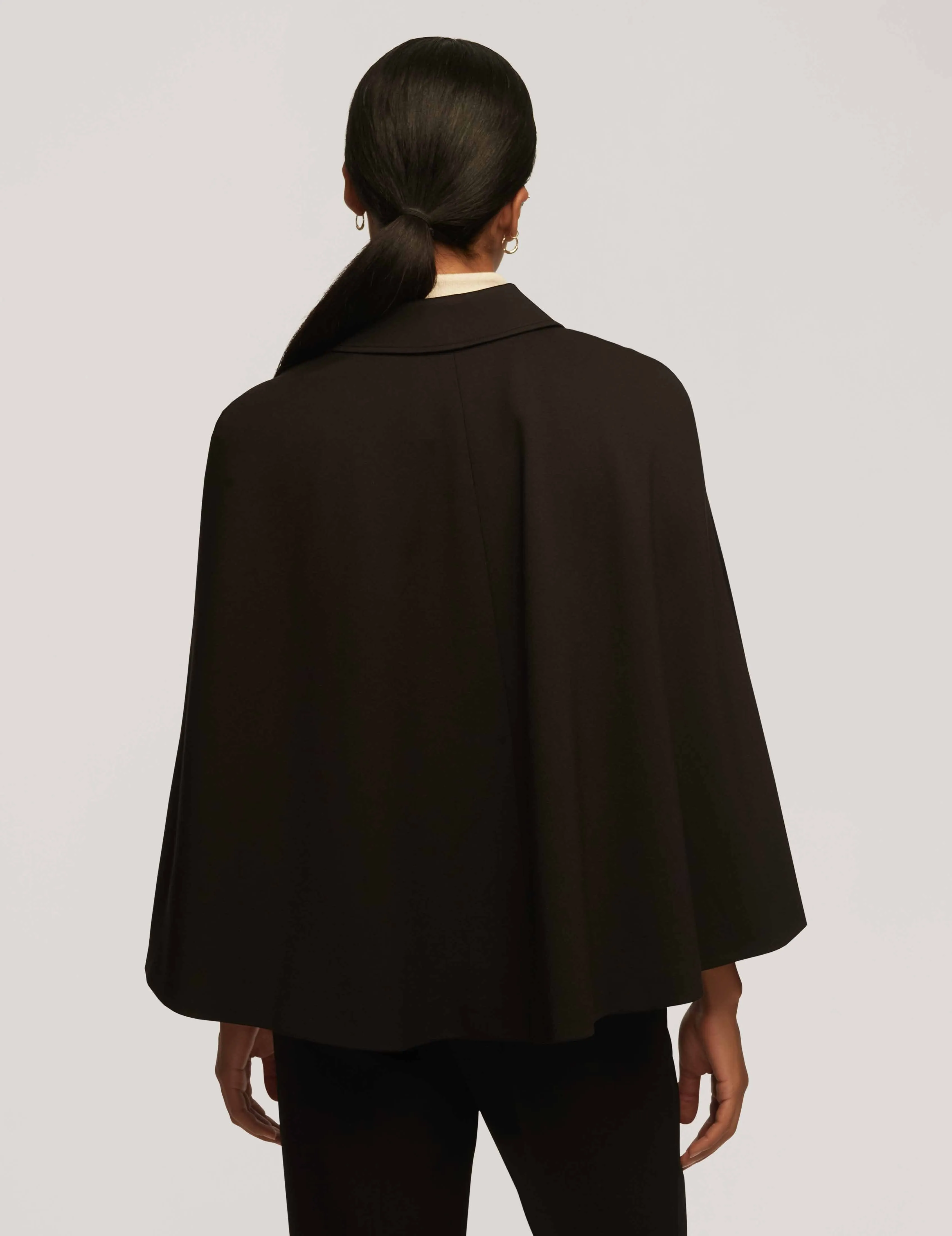 Compression Cape With Notch Collar- Sale