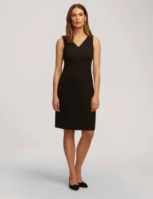 Compression V-Neck Sheath Dress- Sale