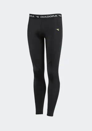 Diadora Men’s Black Compression Tights