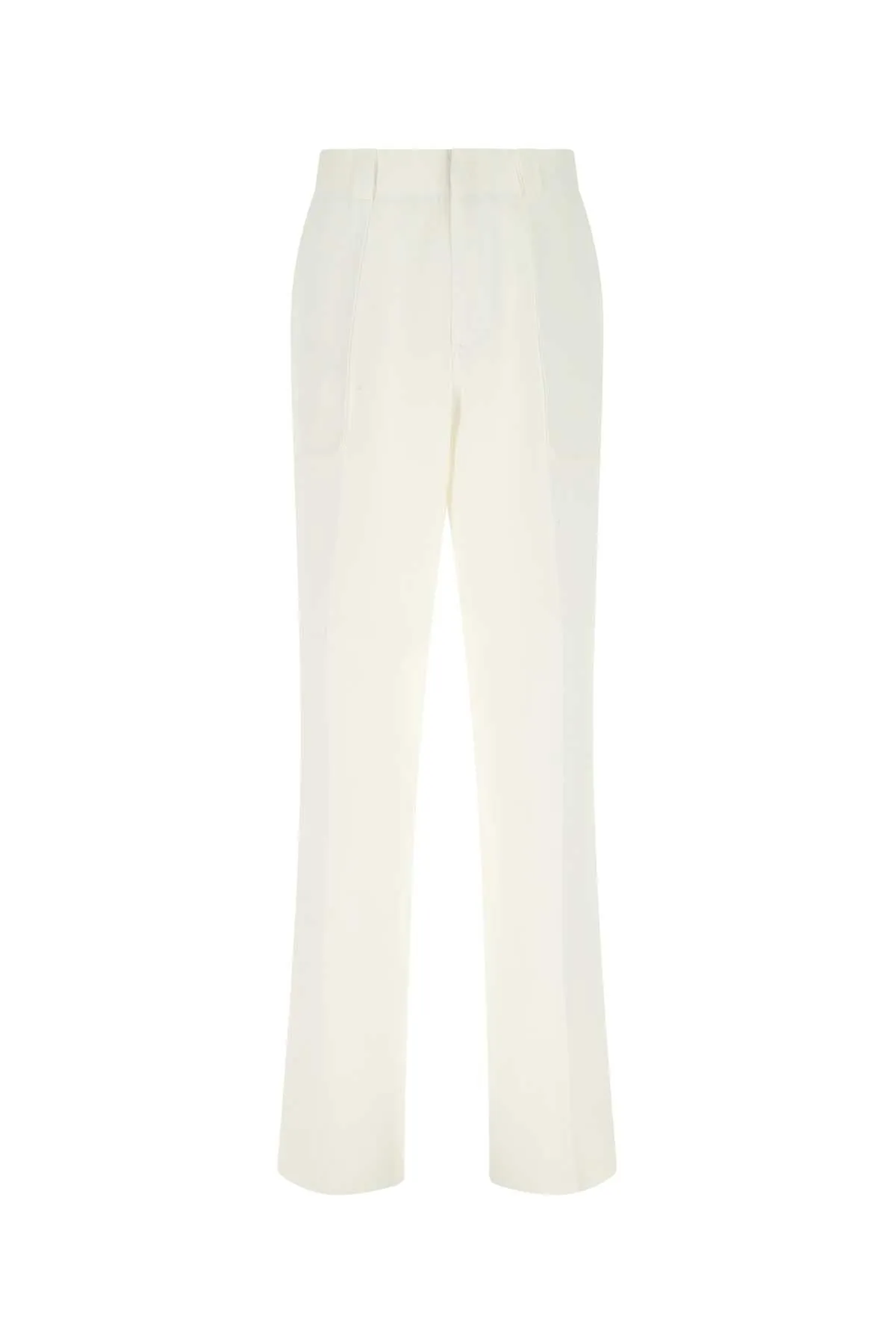 Ermenegildo Zegna High-Rise Straight Leg Pants
