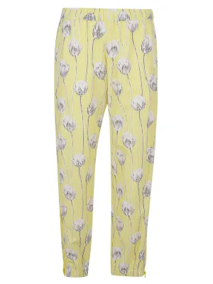 Kenzo Allover Floral Printed Elastic Waist Pants