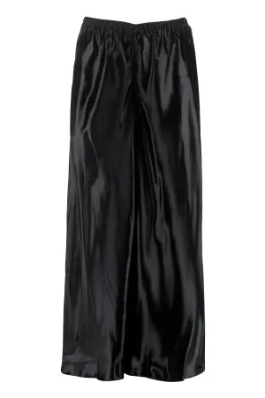 Khaite Lindy Wide Leg Elastic Waist Pants