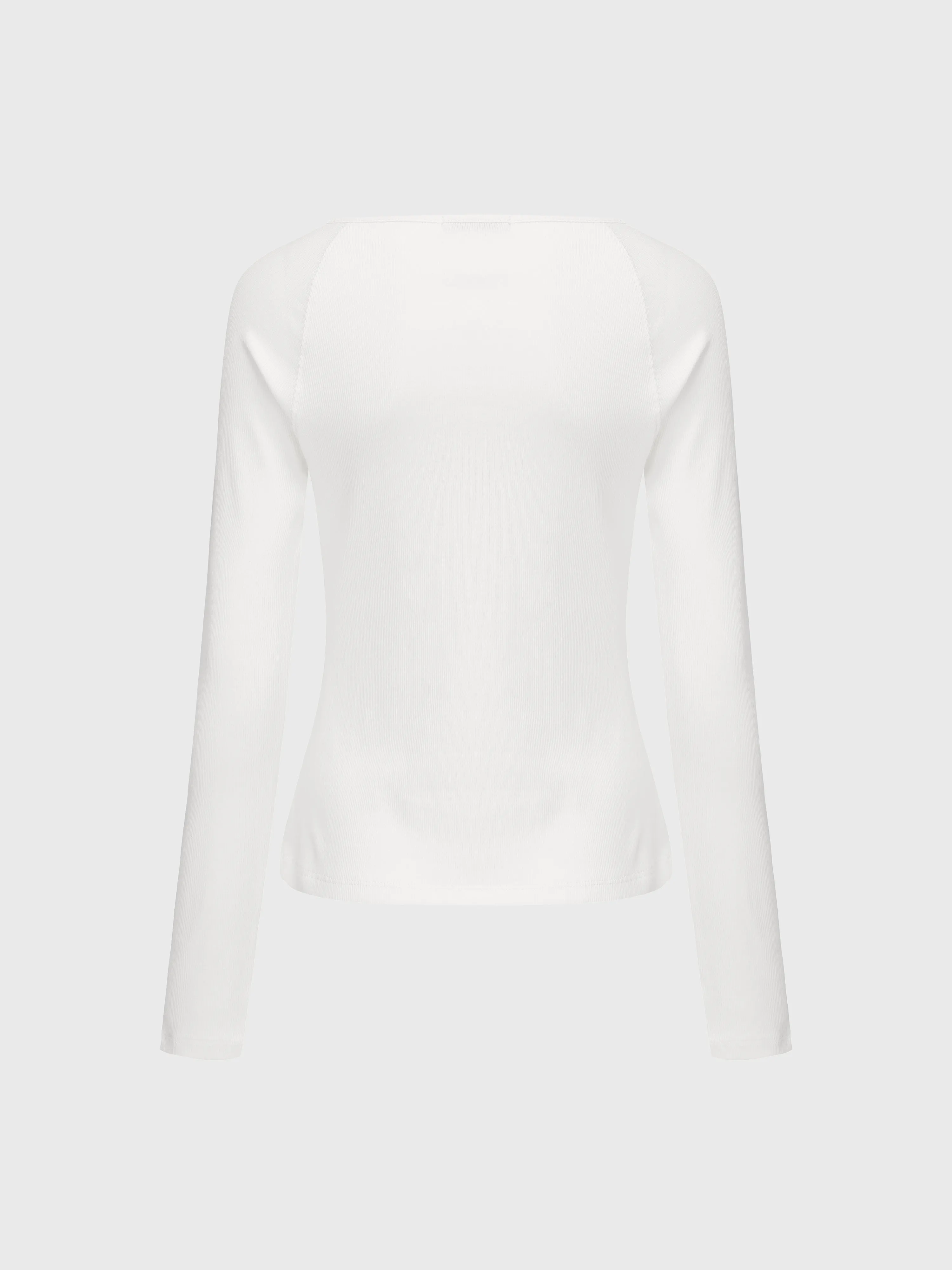 Long Sleeve Bridge-Neck Top