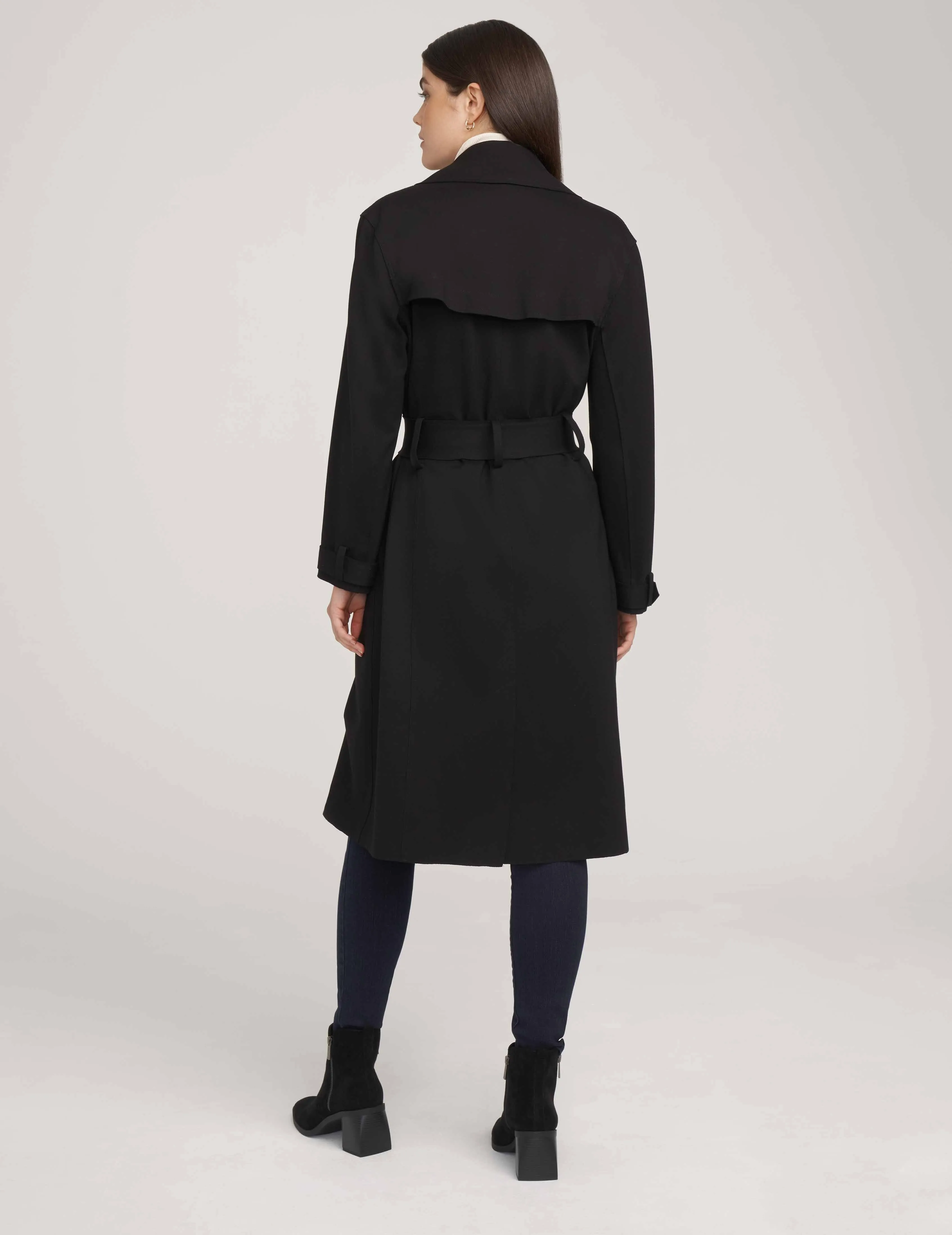 Long Volume Compression Trench Jacket- Sale