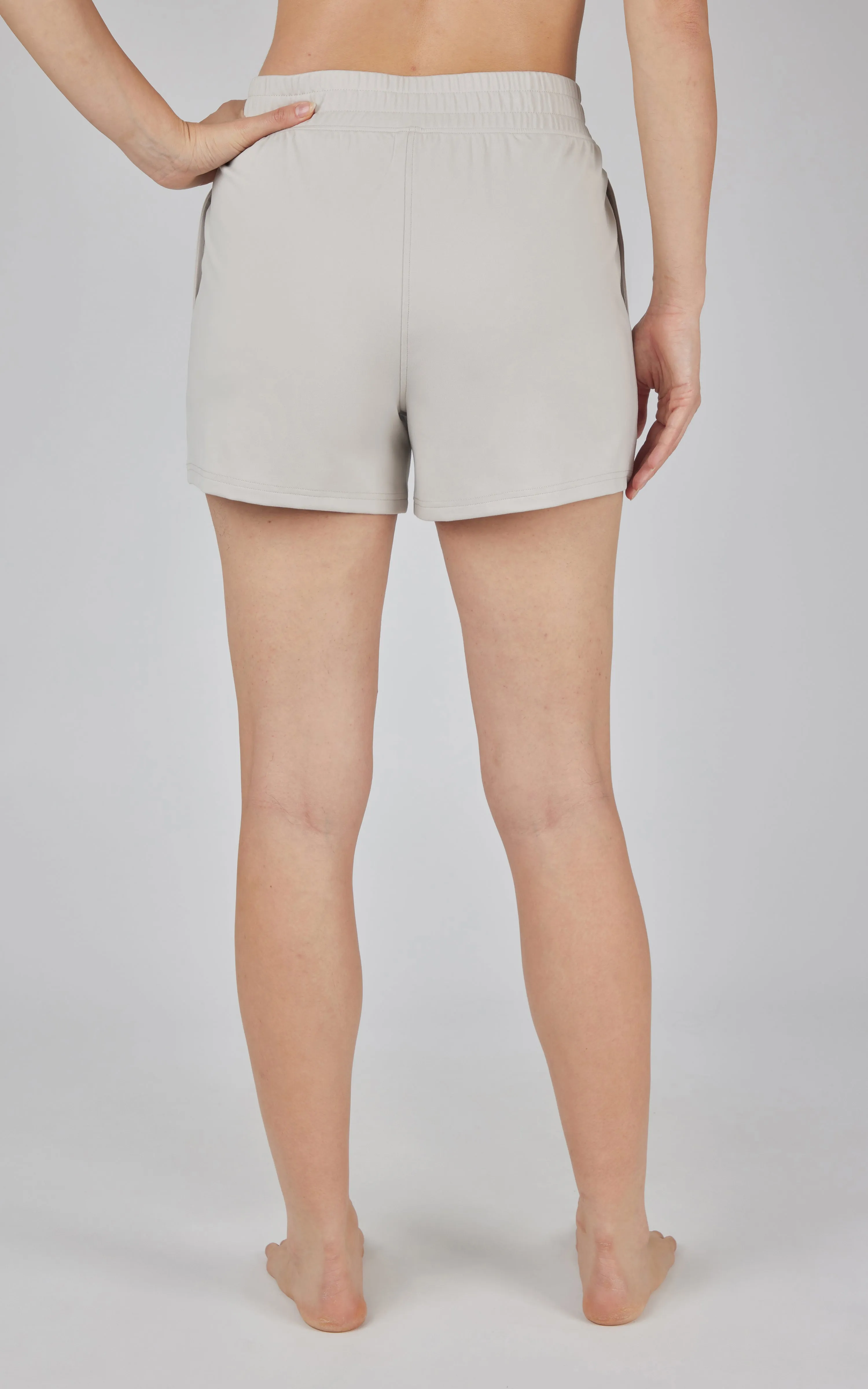 Lux Crossover Waistband 4" Side Pocket Short