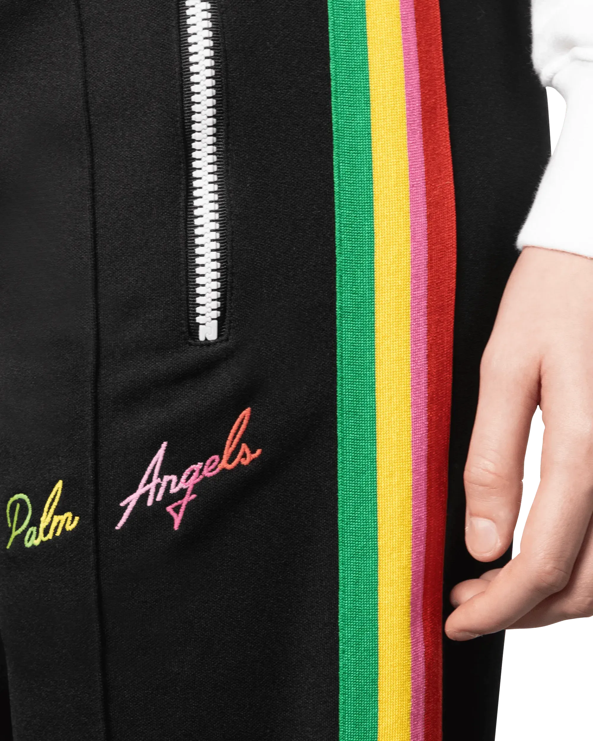 Miami Logo Wide Leg Track Pants