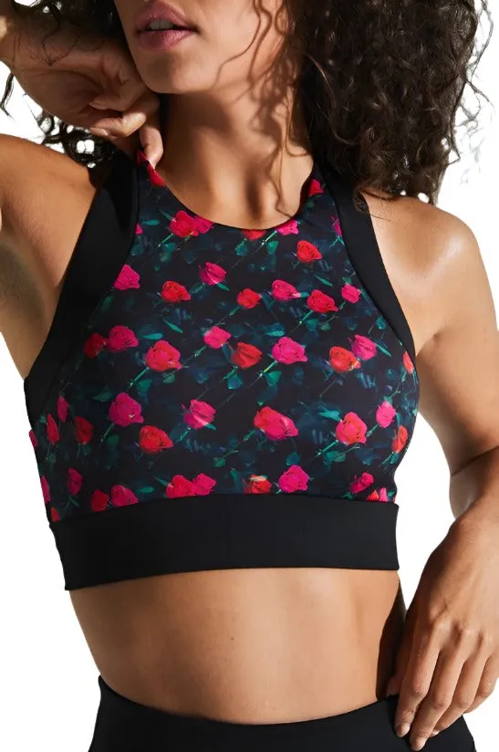 Noli Cross Back Rose Bra
