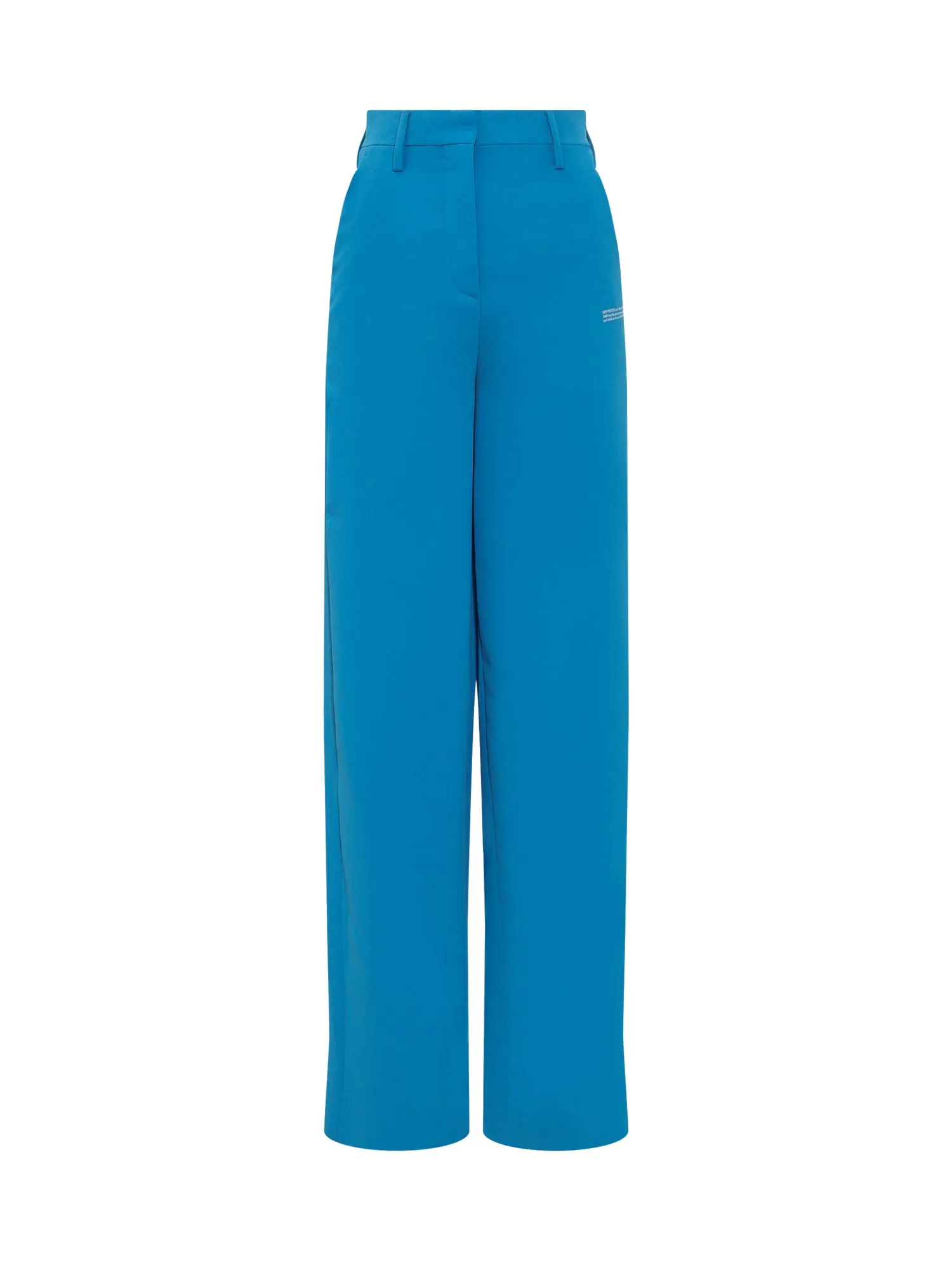 Off-White High Waist Logo Printed Trousers