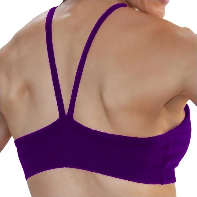 One Step Ahead Brushed Supplex V front Cami Bra 225