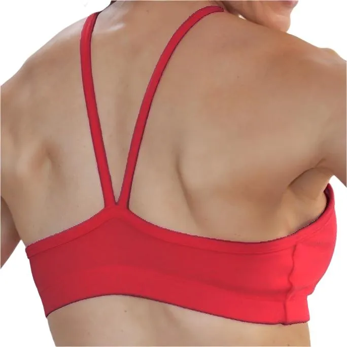 One Step Ahead Brushed Supplex V front Cami Bra 225