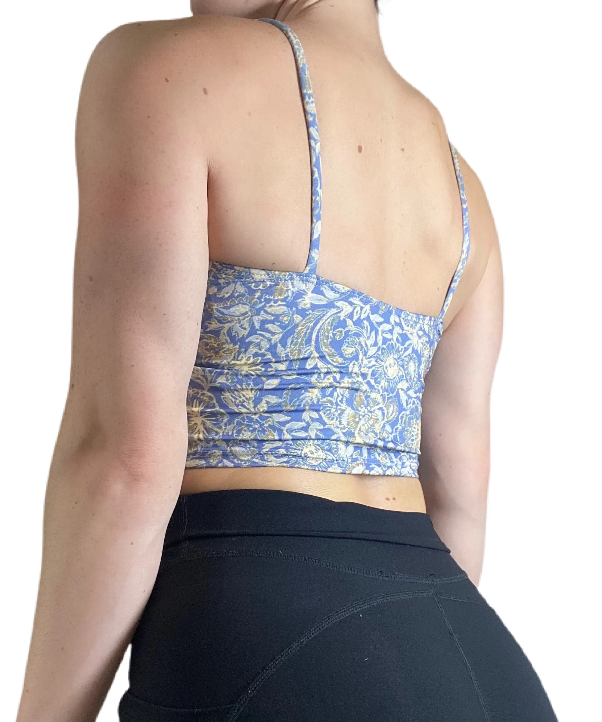 Onzie Flow Belle Cami Crop Top 3778 Printed