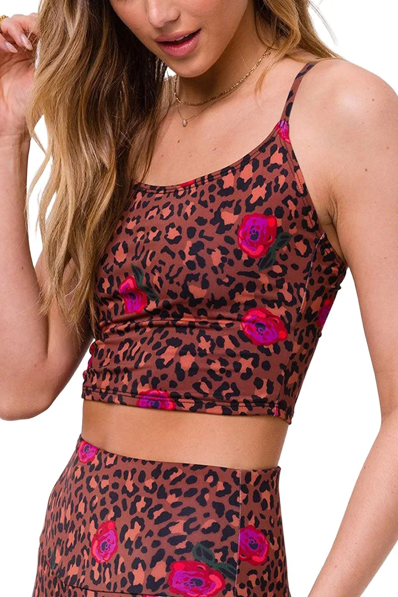 Onzie Flow Belle Cami Crop Top 3778 Printed