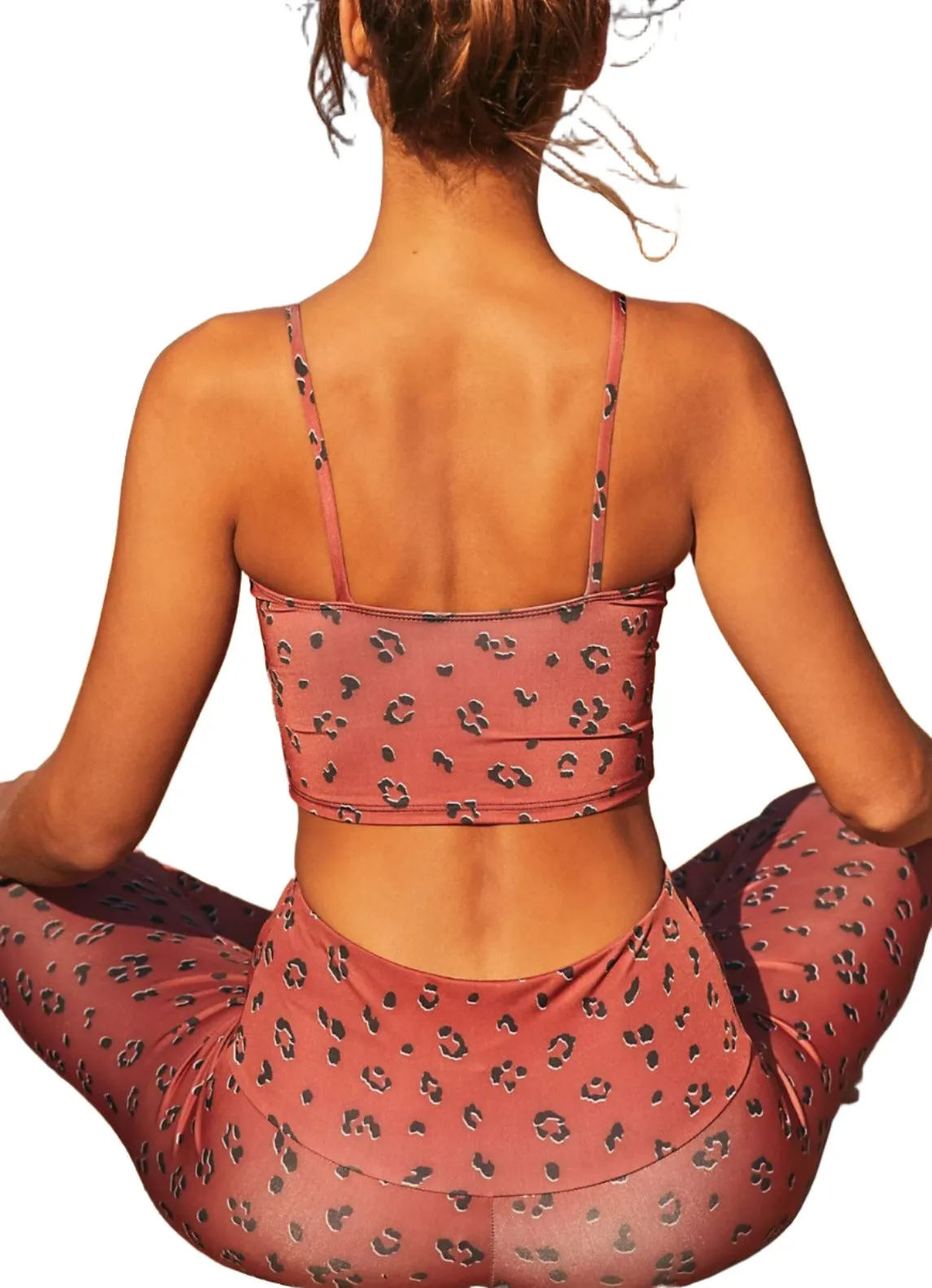 Onzie Flow Belle Cami Crop Top 3778 Printed