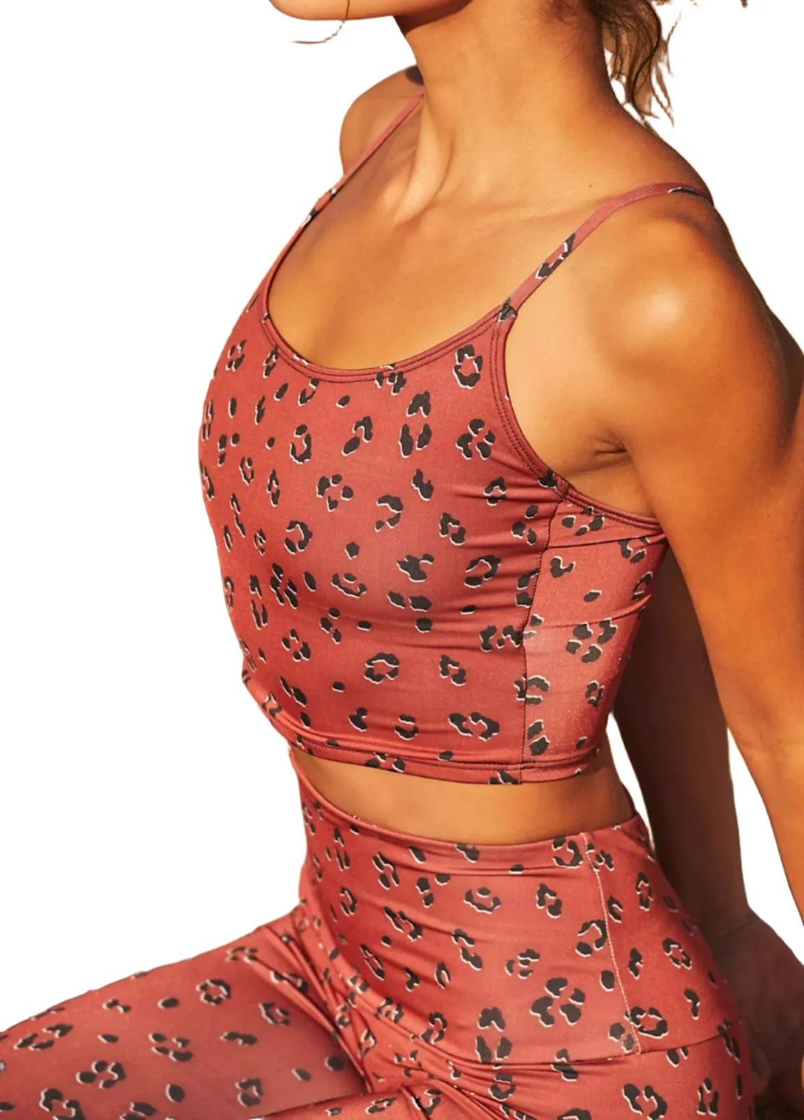 Onzie Flow Belle Cami Crop Top 3778 Printed
