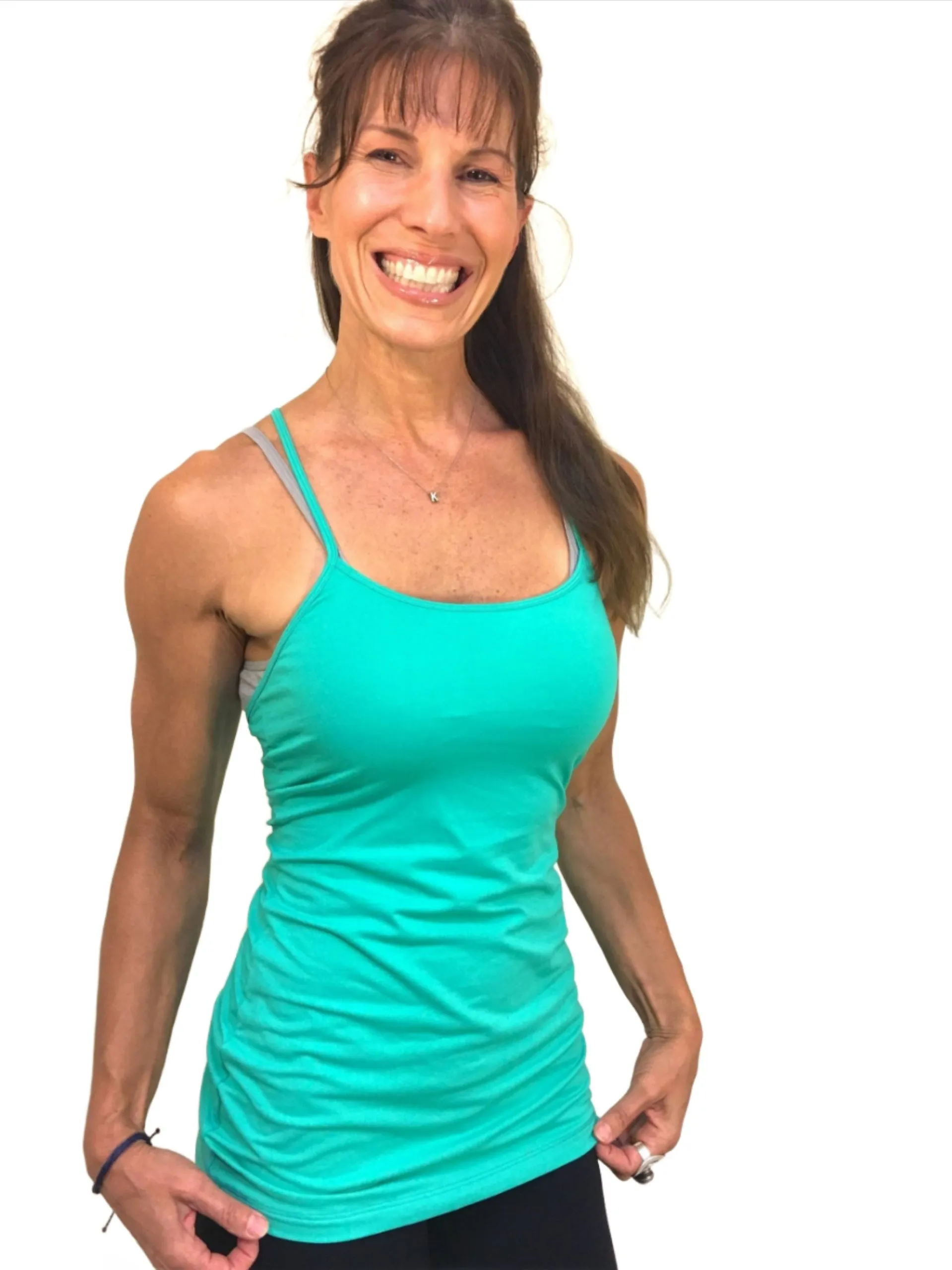 Onzie Flow Padded Fisherman's Net Tank 313 Assorted
