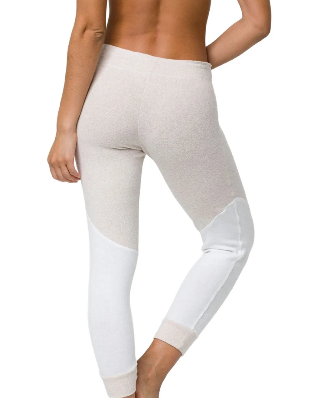 Onzie Hacci Varsity Jogger 2228 Oatmeal/White