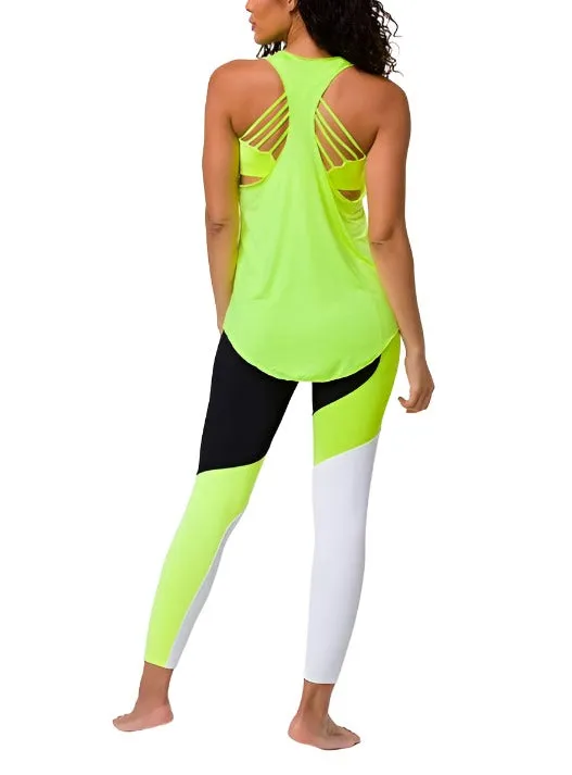 Onzie Hot Yoga Glossy Flow Tank Top 353