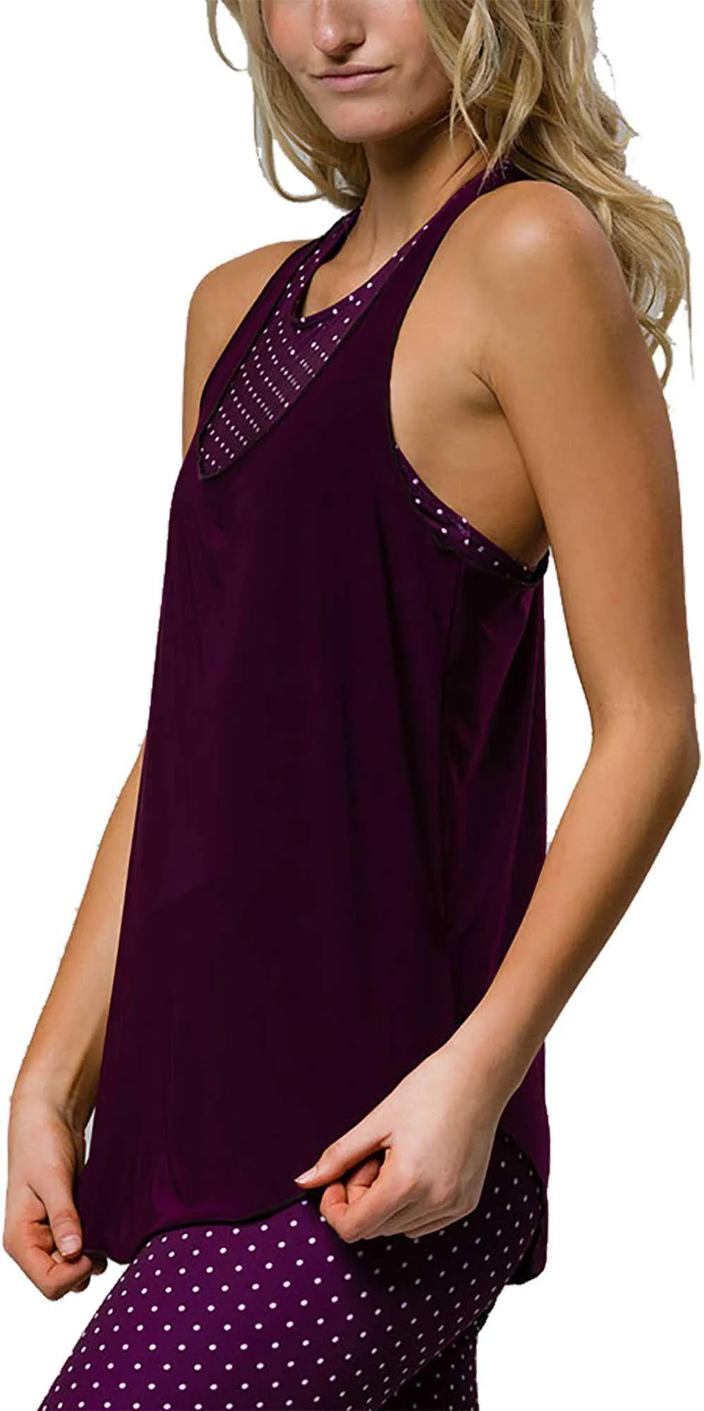 Onzie Hot Yoga Glossy Flow Tank Top 353