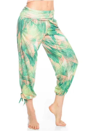 Onzie Hot Yoga Gypsy Pants 212 Retro Palm