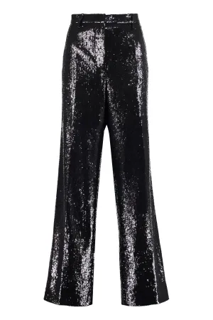 Prada High Waist Embellished Trousers