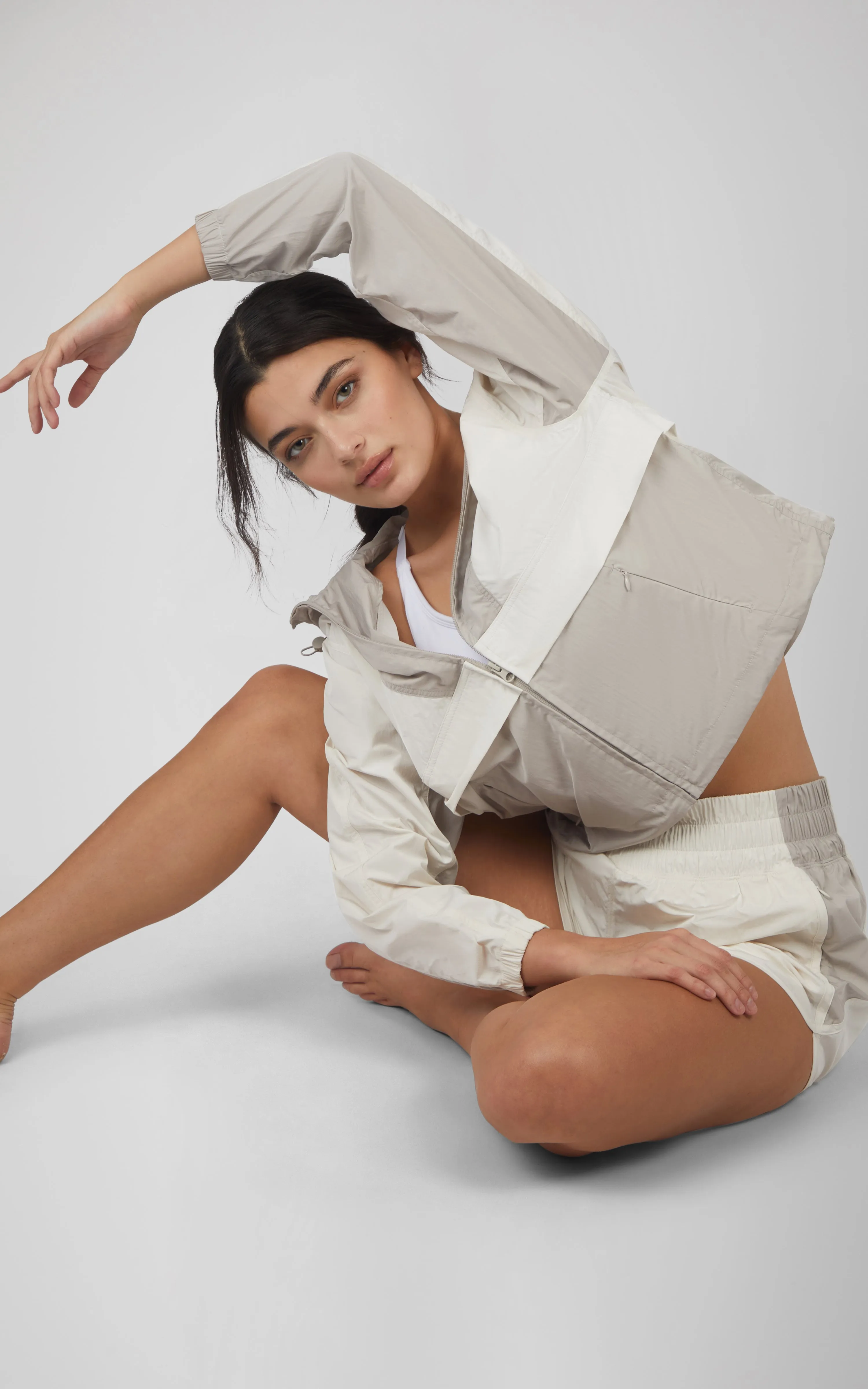 Radiant Color Block Short