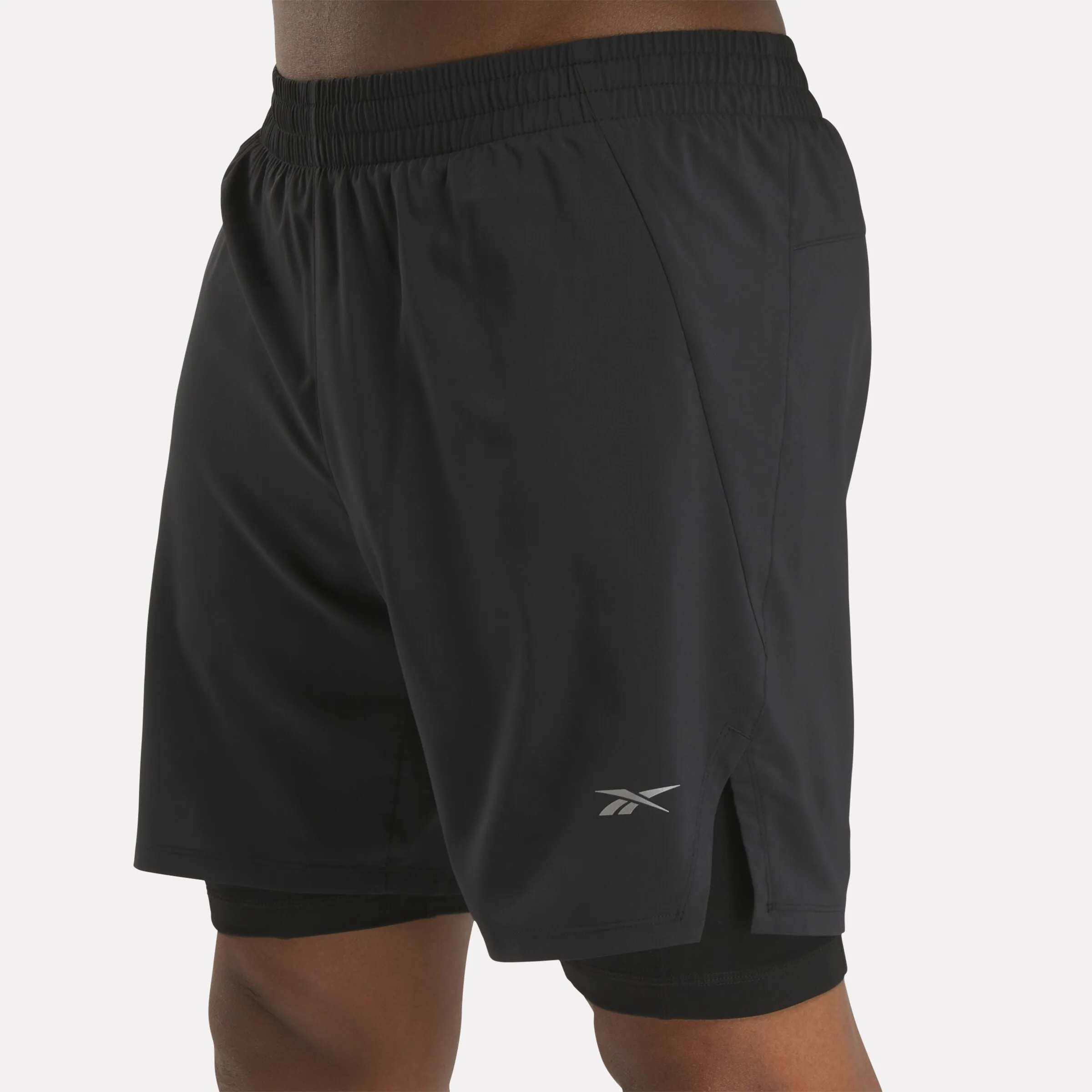 Running Two-In-One Shorts Black