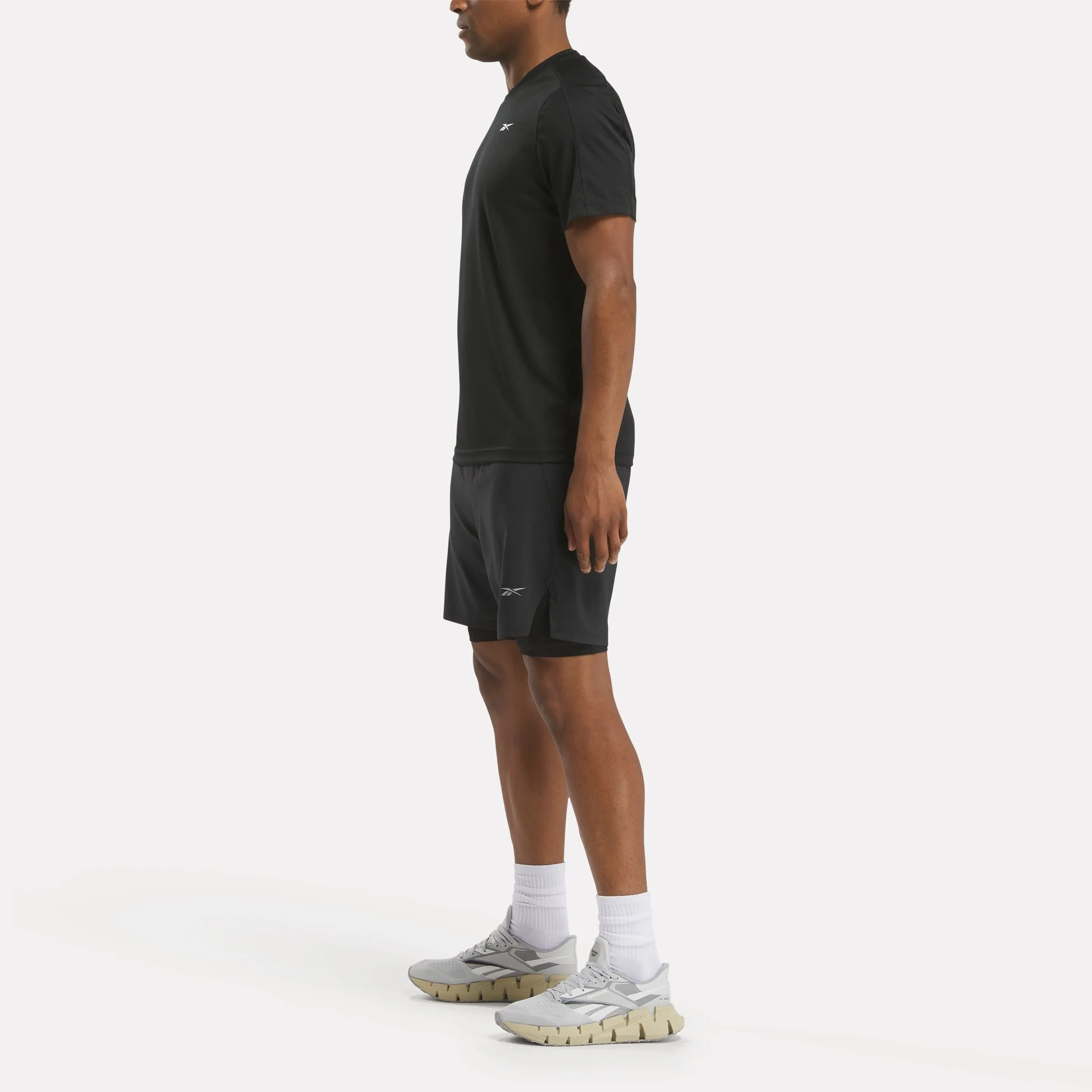 Running Two-In-One Shorts Black
