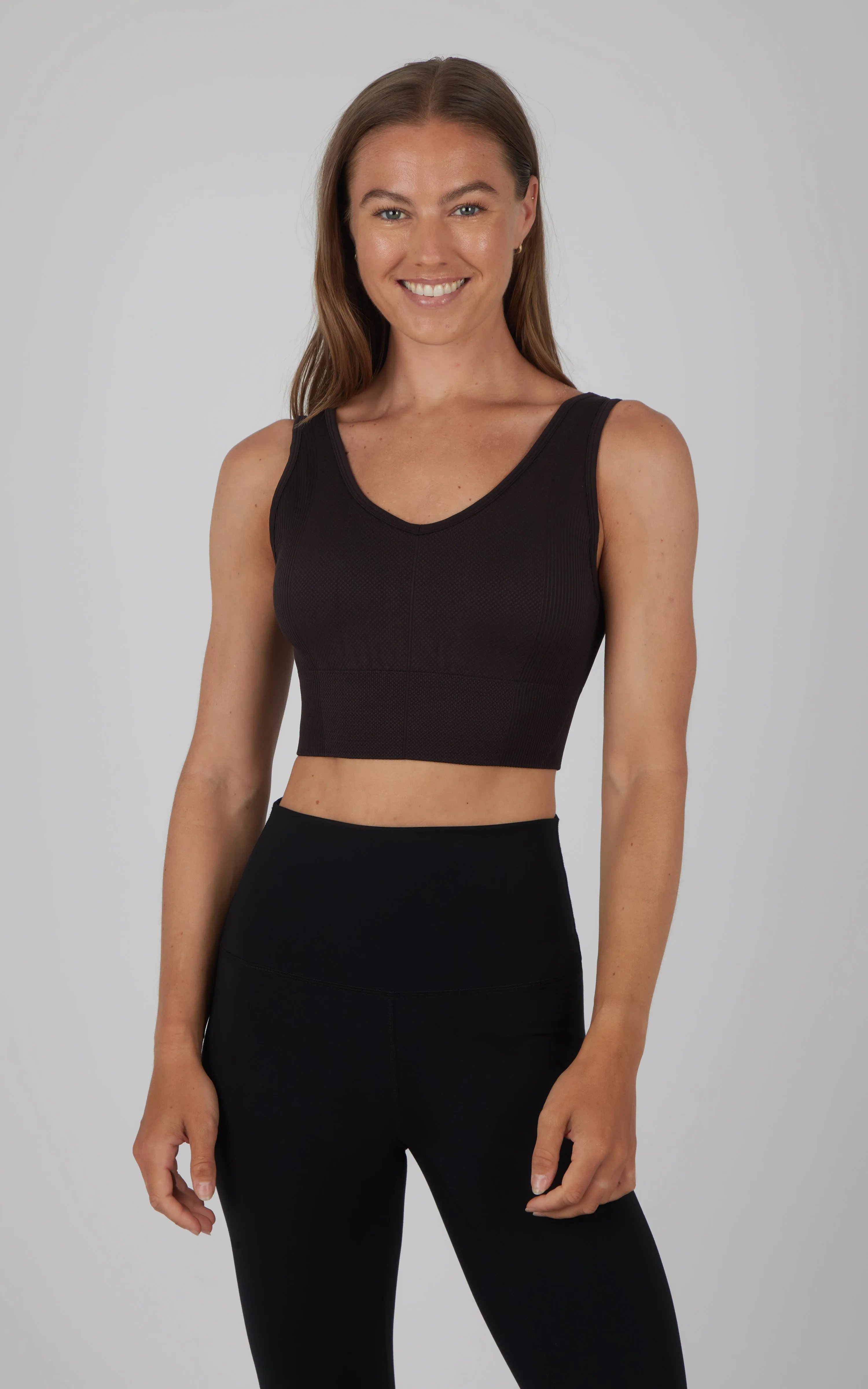 Seamless Multitextured Bra