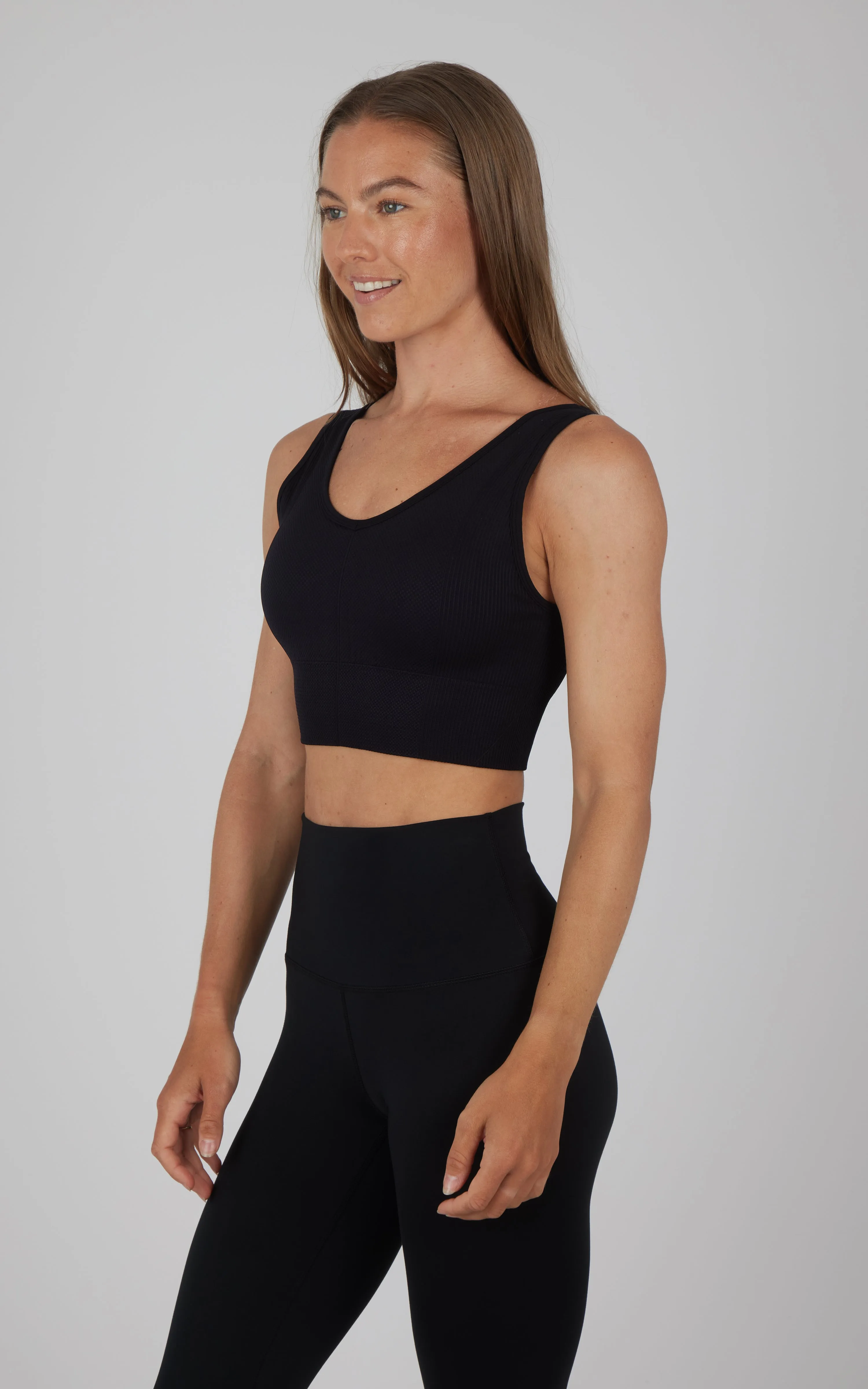 Seamless Multitextured Bra